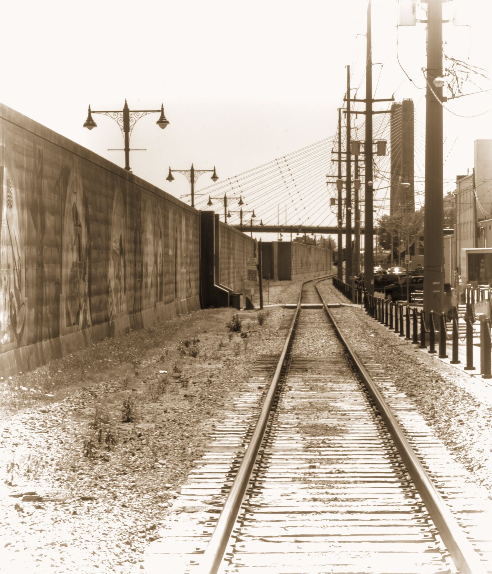 Nikon D850 sample photo. Train, tracks, railroad photography
