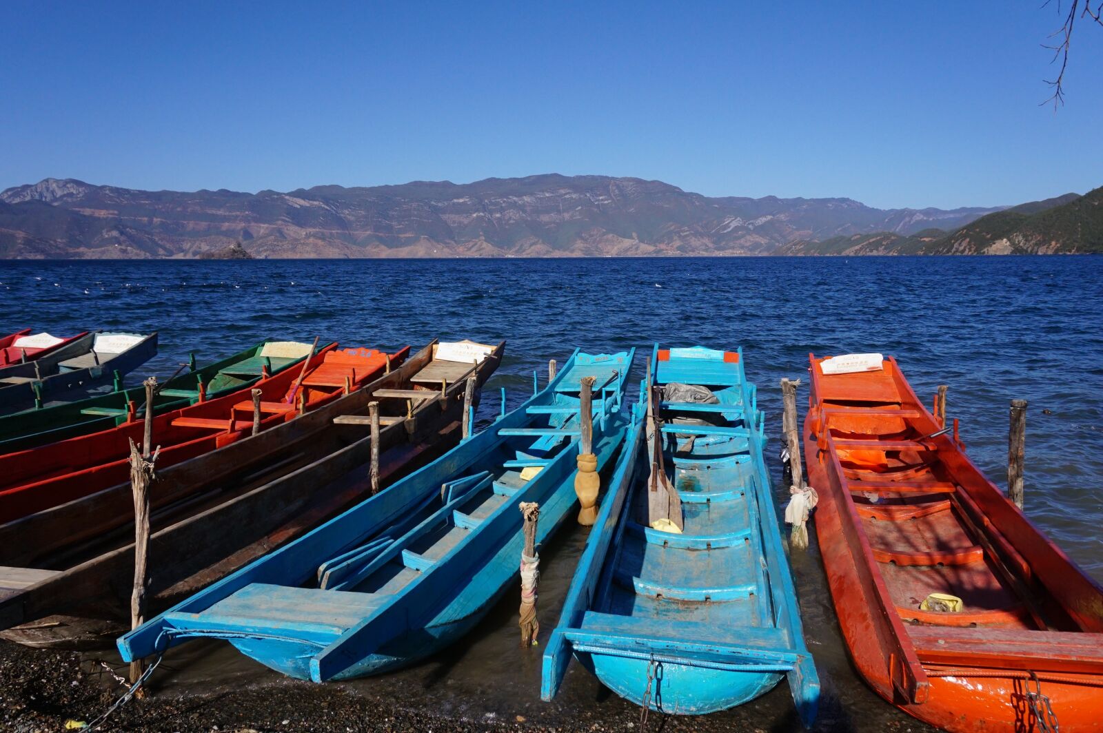 Sony Alpha a5000 (ILCE 5000) sample photo. Lugu lake, caochuan, travel photography