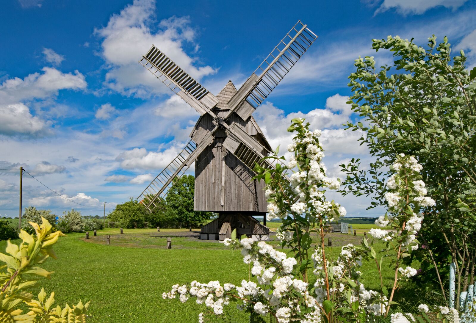 Nikon D5300 sample photo. Post mill, nativity village photography