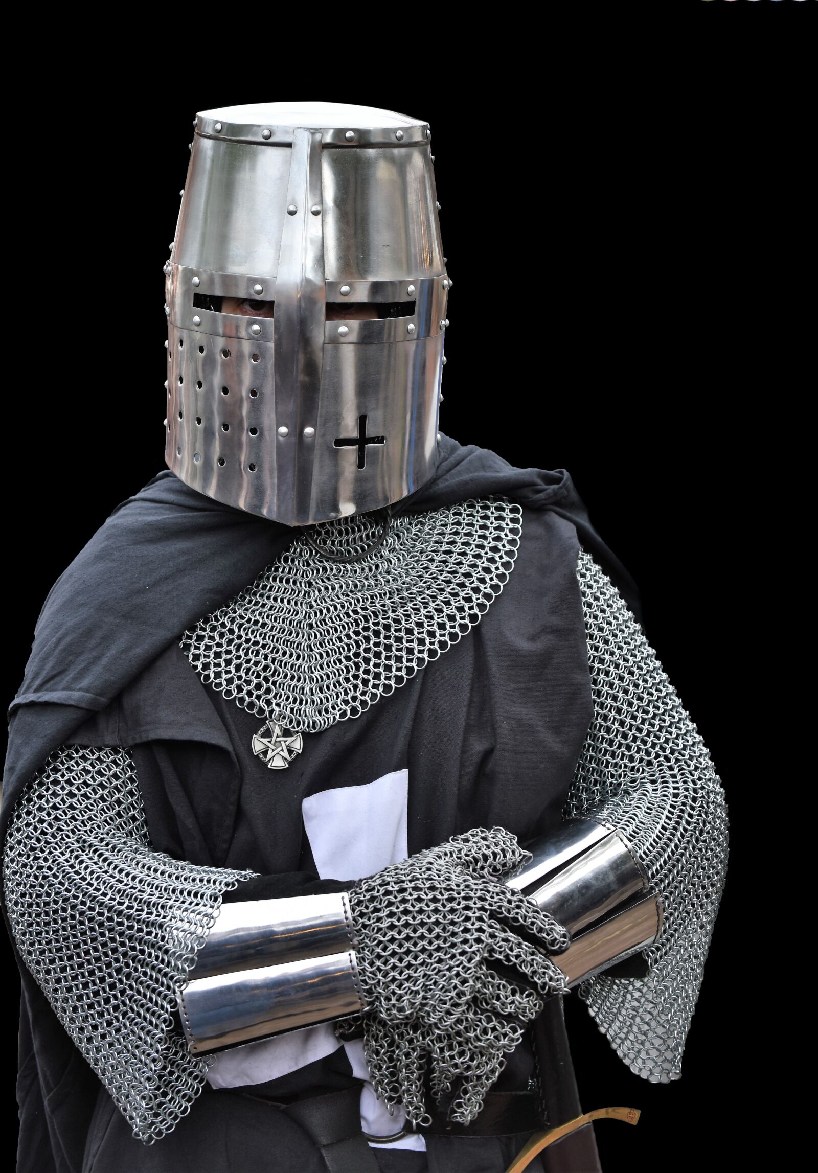Nikon D810 sample photo. Knight, middle ages, helm photography