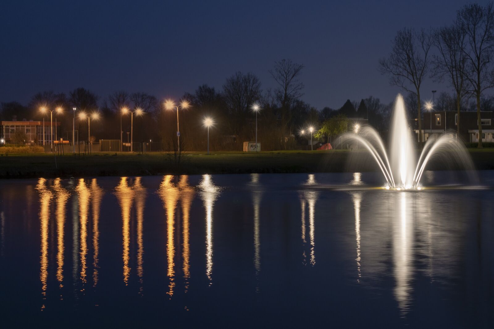 Nikon D3500 sample photo. Avondblauw, fountain, zealand photography