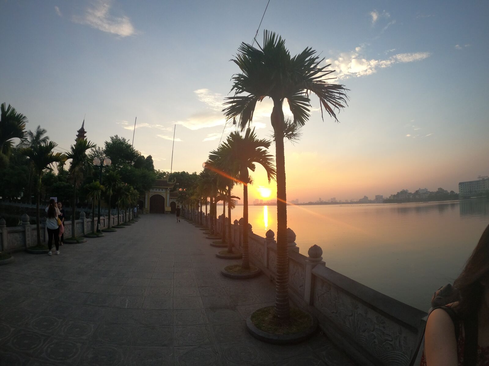 GoPro Hero8 Black sample photo. Temple, landscape, sunset photography