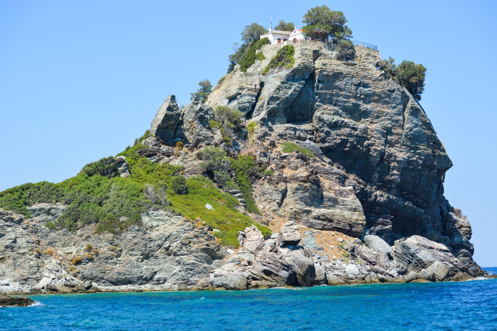 Nikon D5200 sample photo. Monastery, religion, greece photography