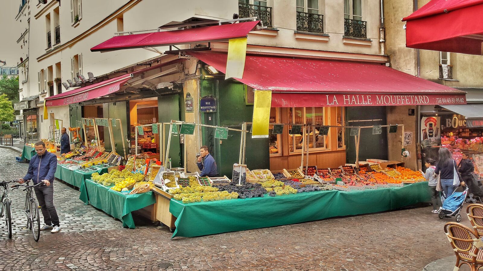 Samsung Galaxy S4 sample photo. Greengrocers, paris, colorful photography