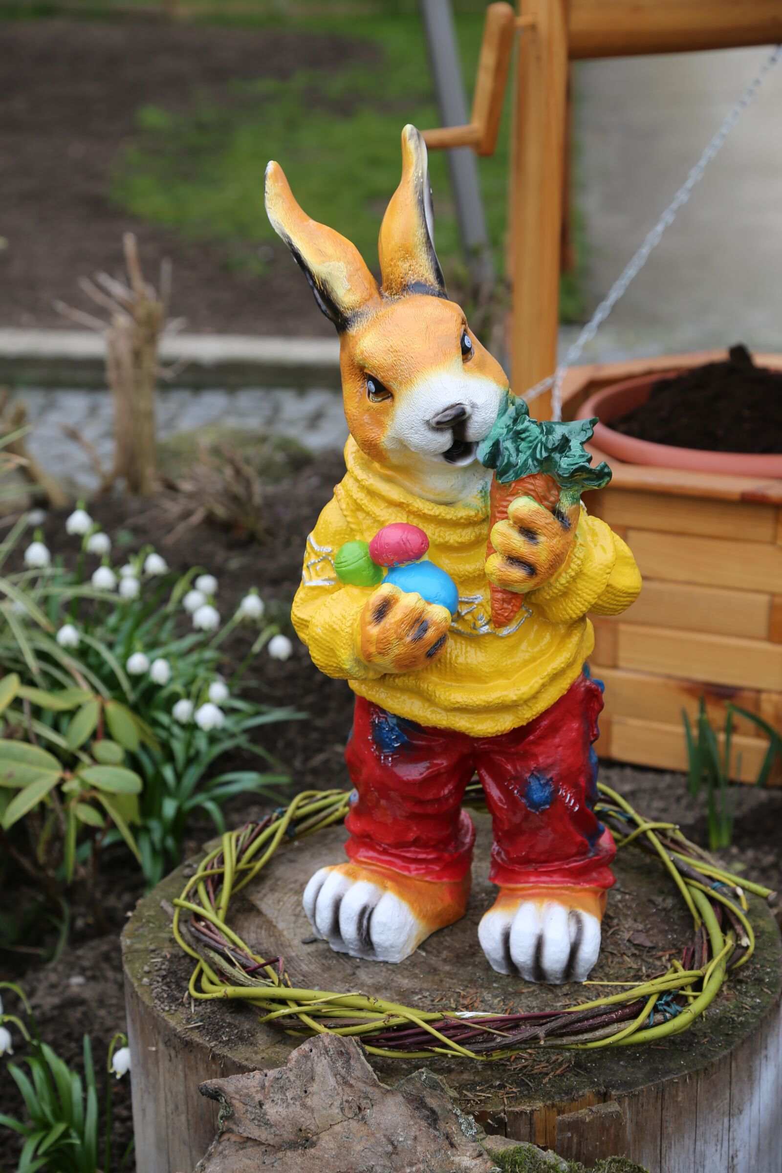 Canon EF 24-105mm F4L IS USM sample photo. Easter, hare, easter bunny photography