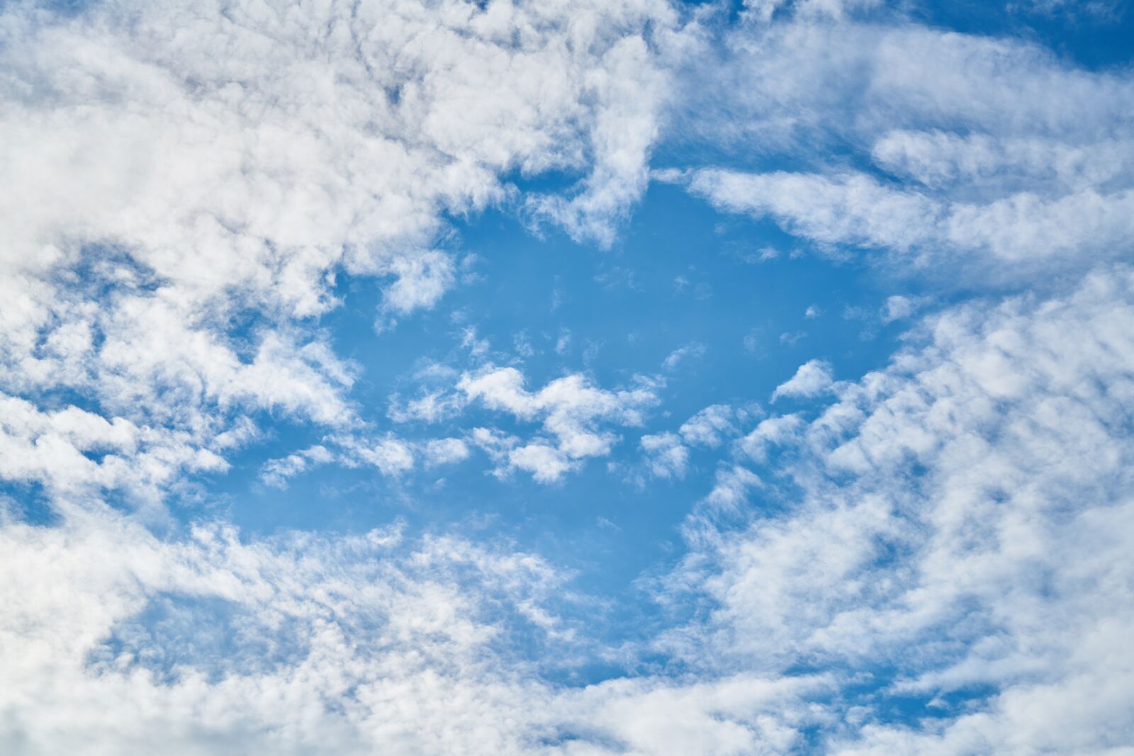 Sony a7R II sample photo. Cloud, blue, white photography