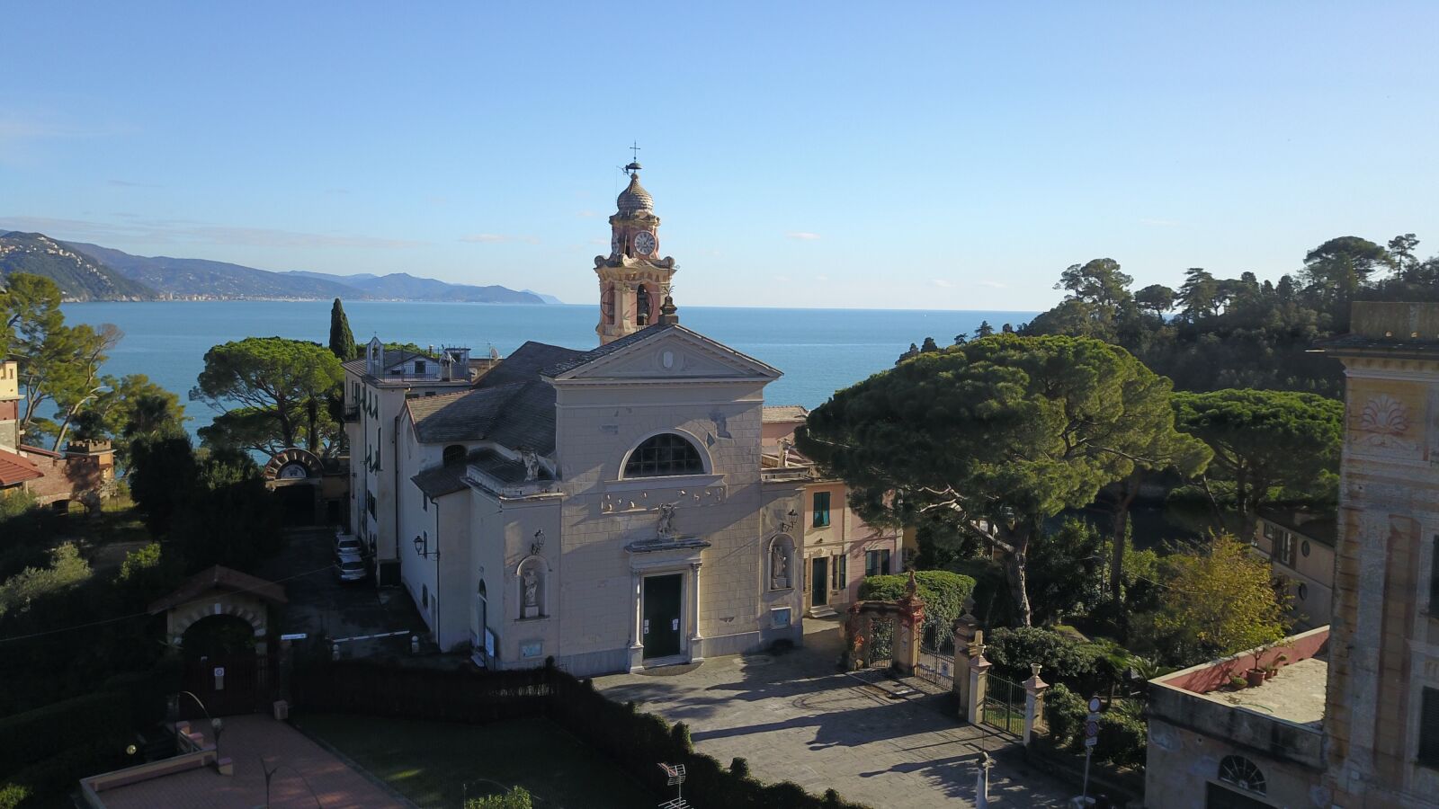 DJI FC220 sample photo. Liguria, sea, tigullio photography