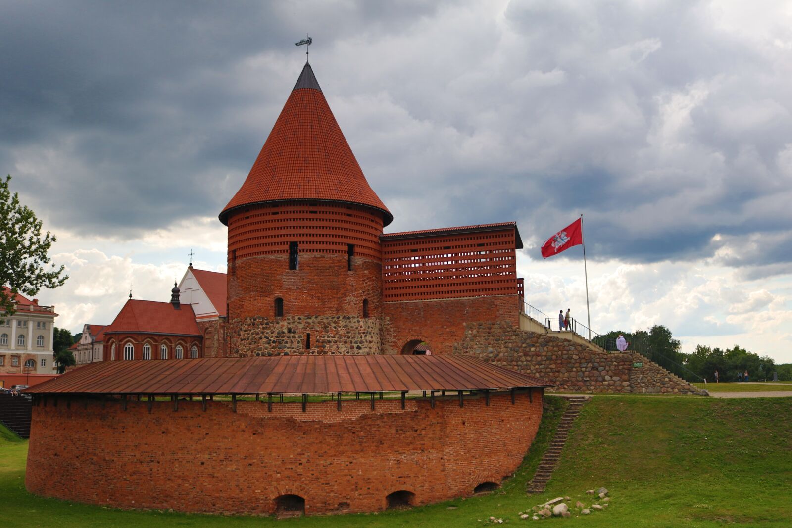 Canon EOS 80D sample photo. Castle kaunas, architecture, lithuania photography