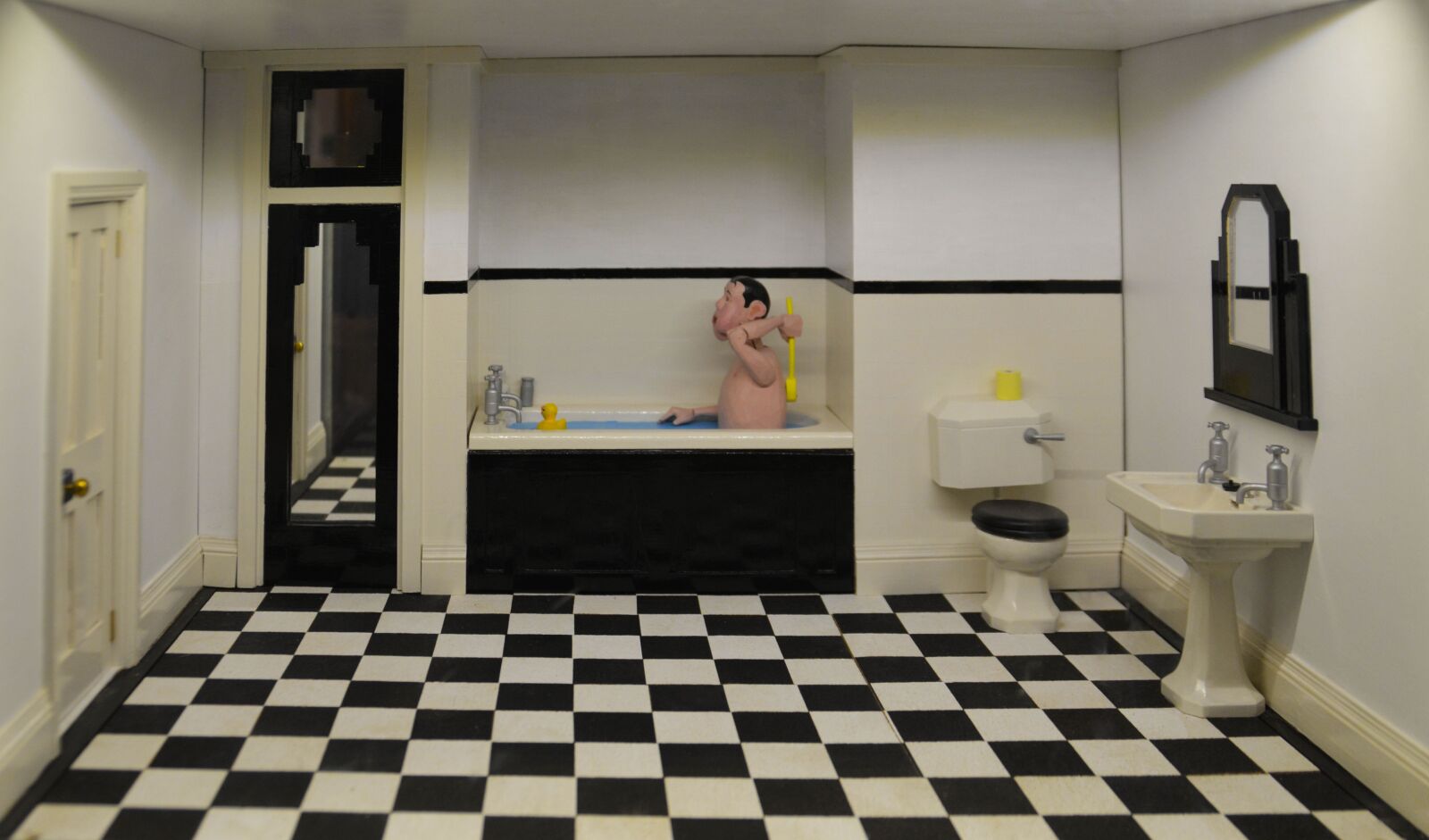 Nikon D5200 sample photo. Doll house, figurine, doll photography