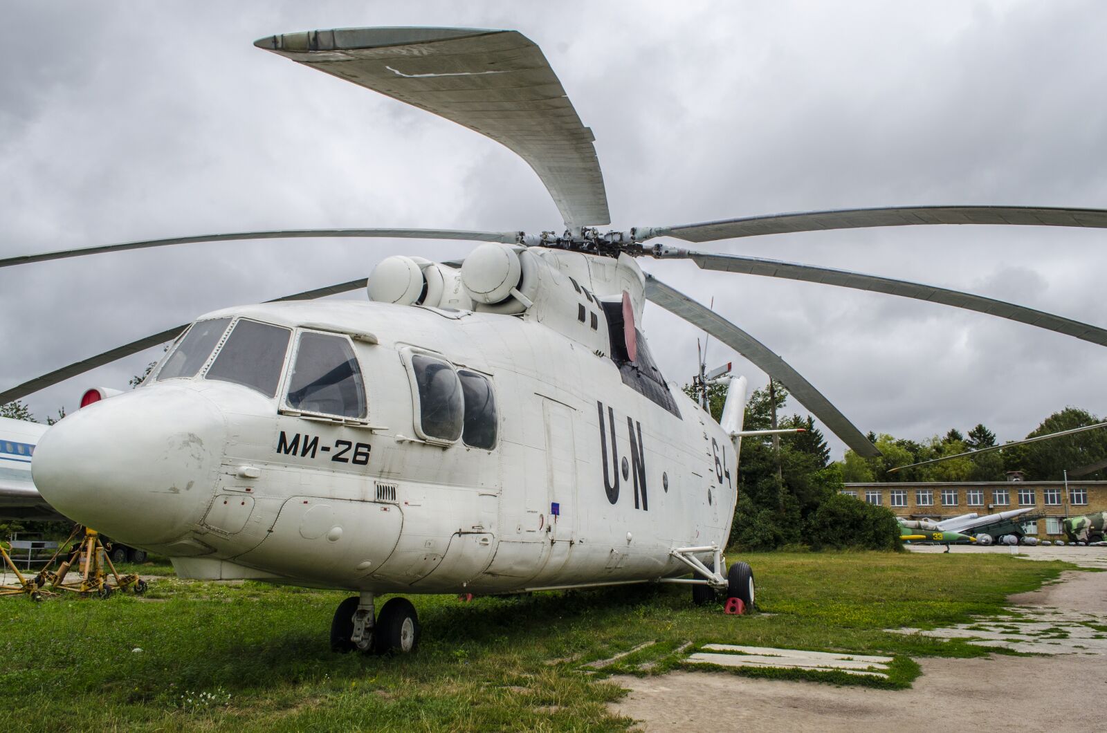 Nikon D5100 sample photo. Helicopter, transport, mi-26 photography