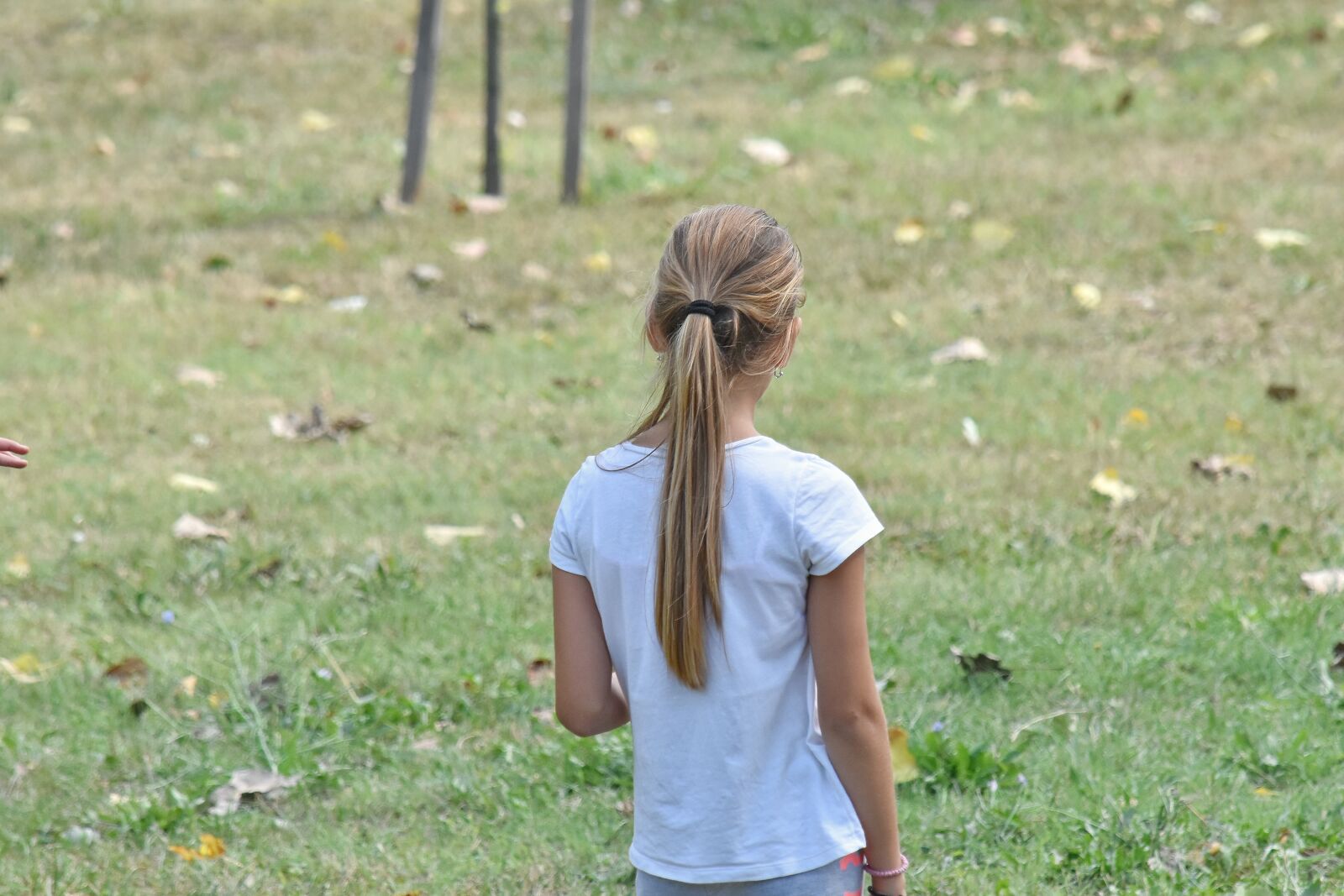 Nikon D5500 sample photo. Blonde hair, gorgeous, playful photography
