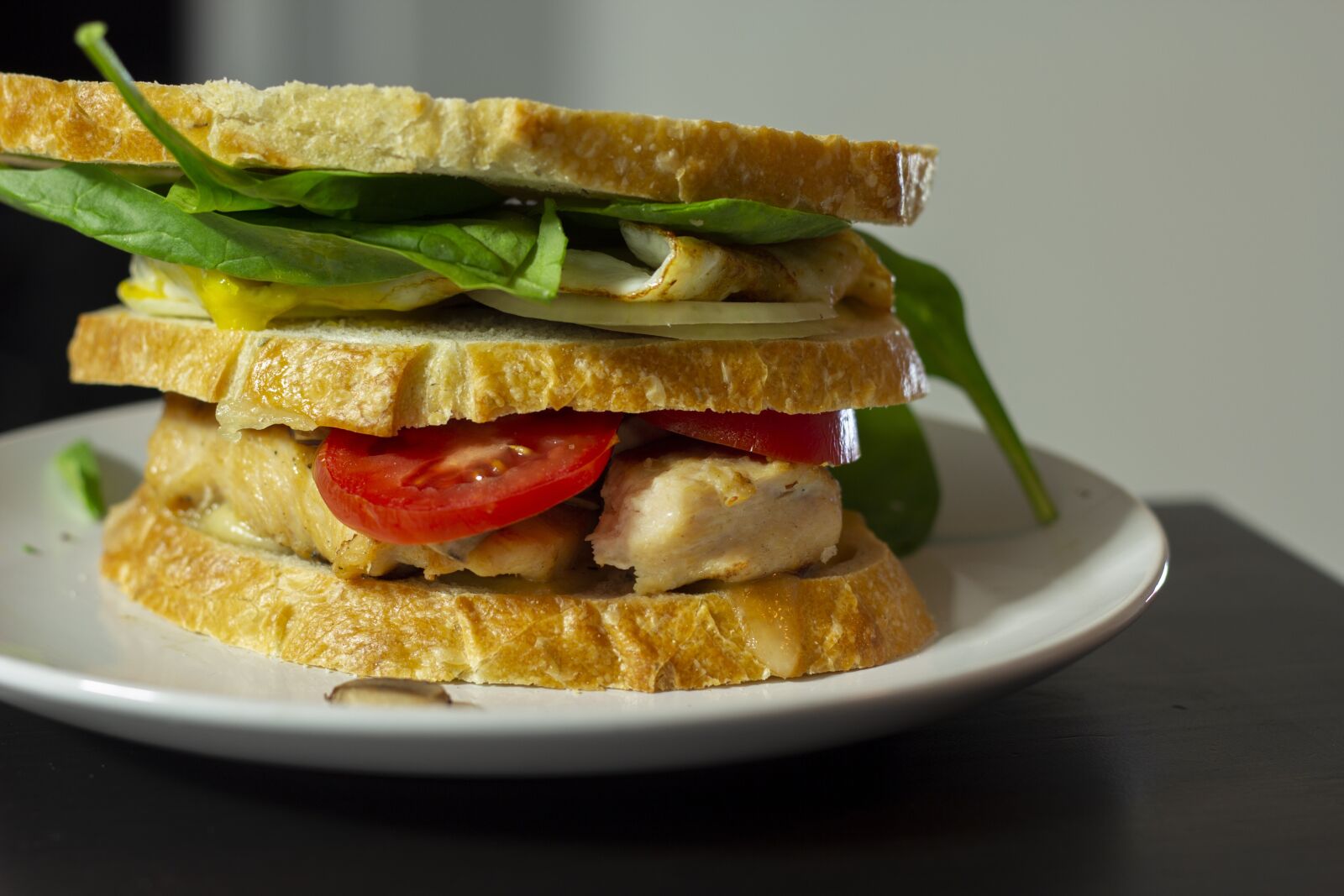 Canon EF 50mm F1.8 II sample photo. Sandwich, meal, food photography
