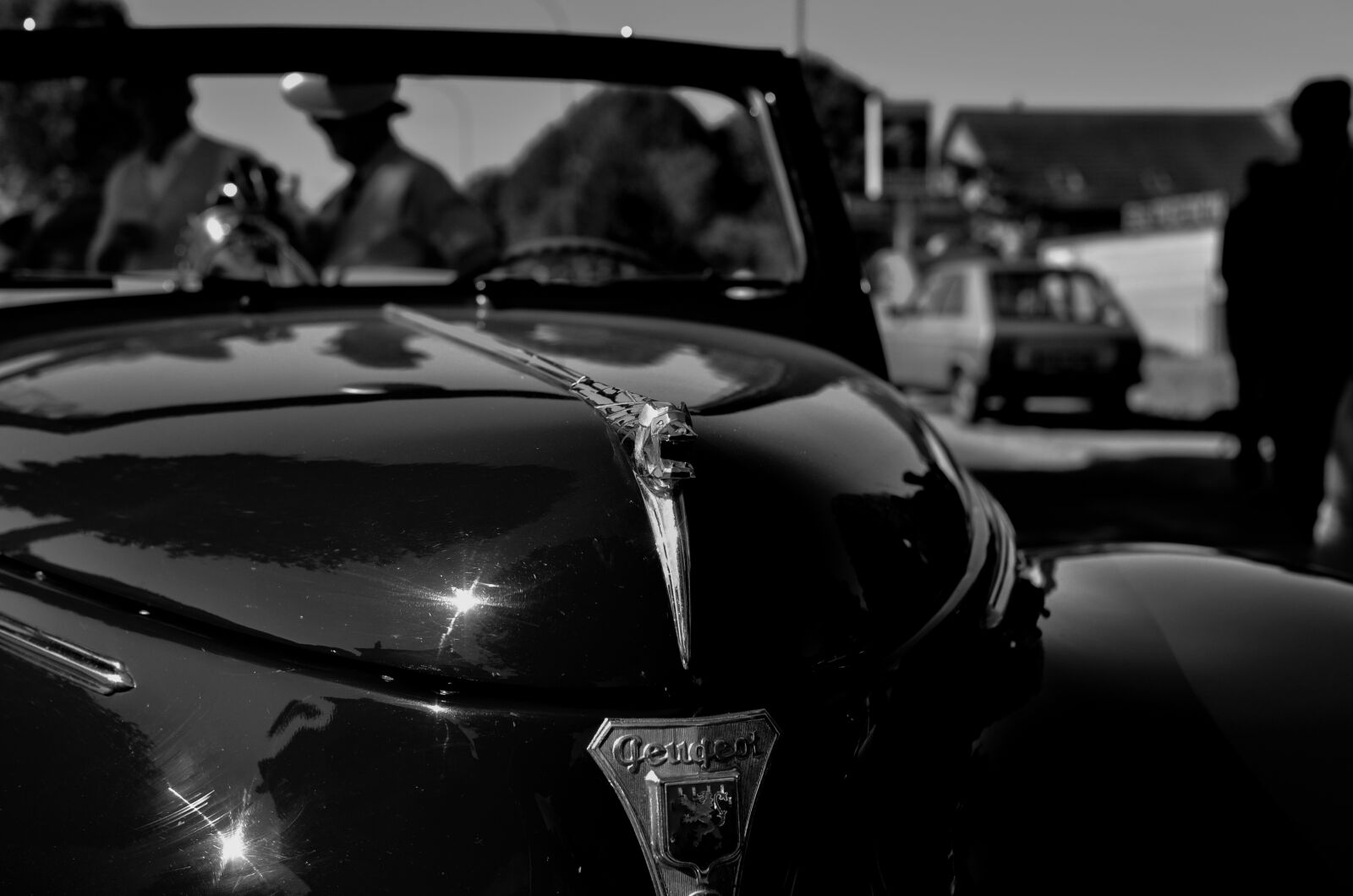 Nikon D7000 sample photo. Car, black, vintage photography