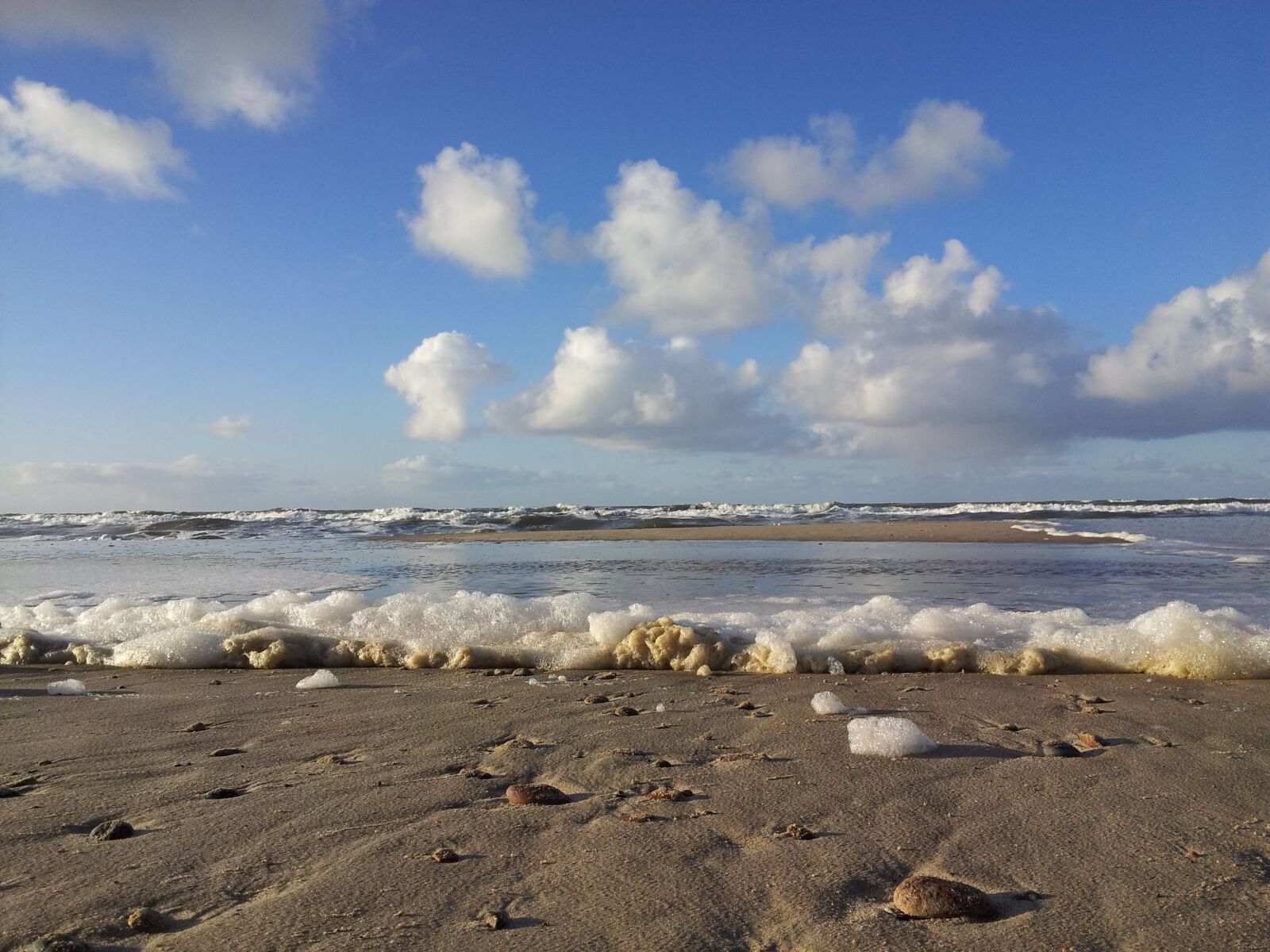 Samsung Galaxy S2 sample photo. Beach, sea, sun photography