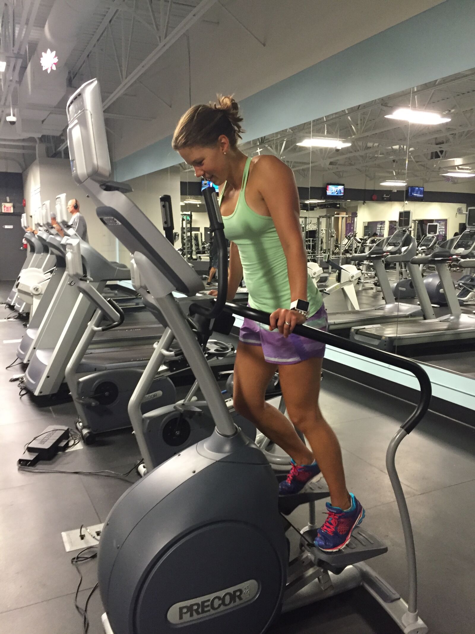Apple iPhone 6 sample photo. Fitness, elliptical trainer, elliptical photography