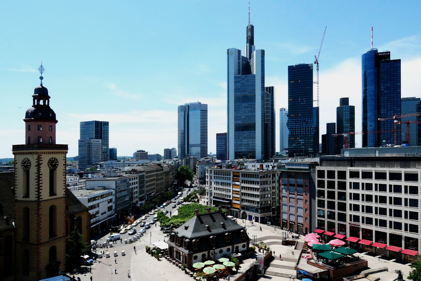 Panasonic Lumix DMC-LX10 (Lumix DMC-LX15) sample photo. Ffm, frankfurt, city photography