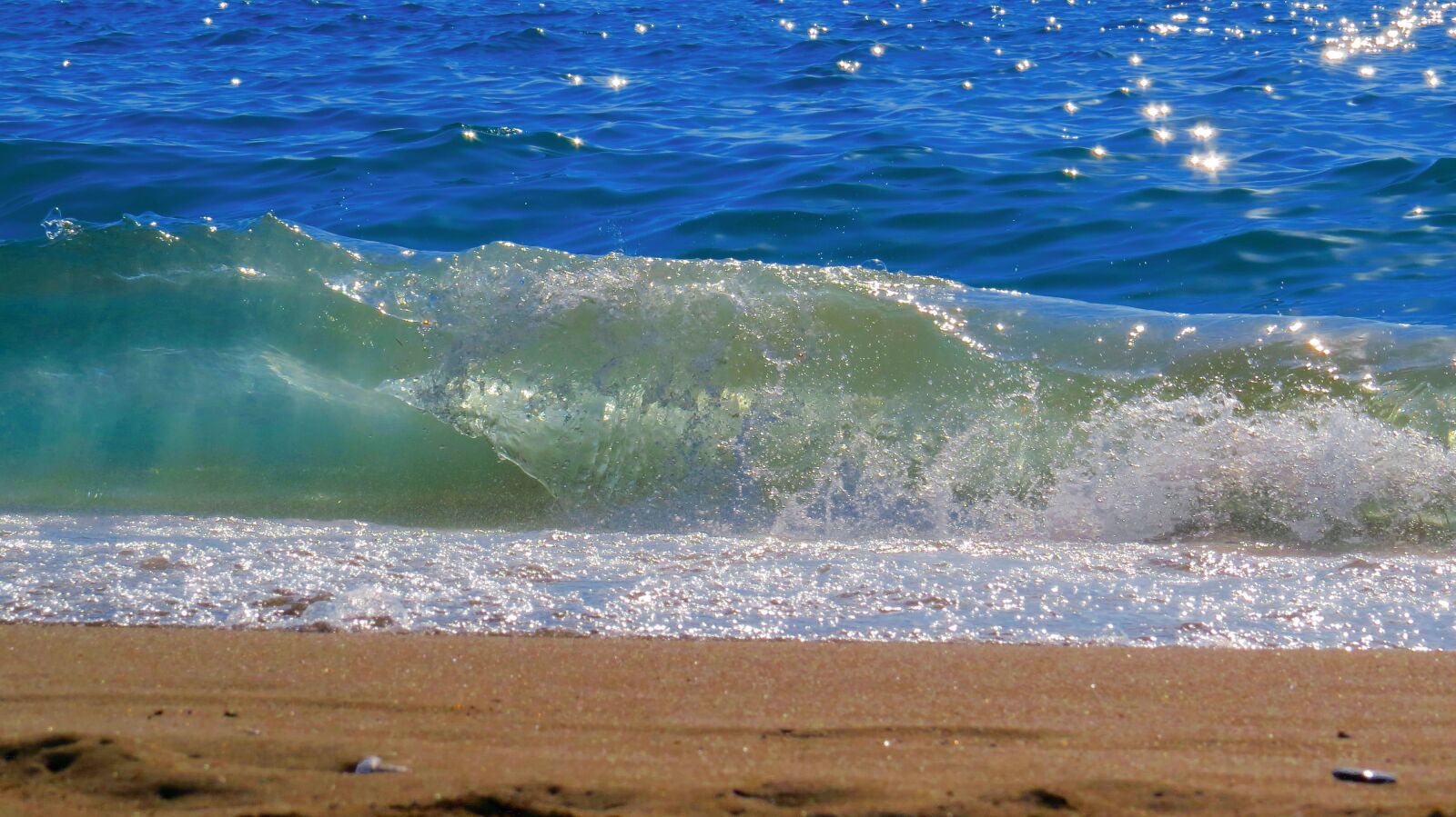 Canon PowerShot SX50 HS sample photo. Wave, sea, beach photography