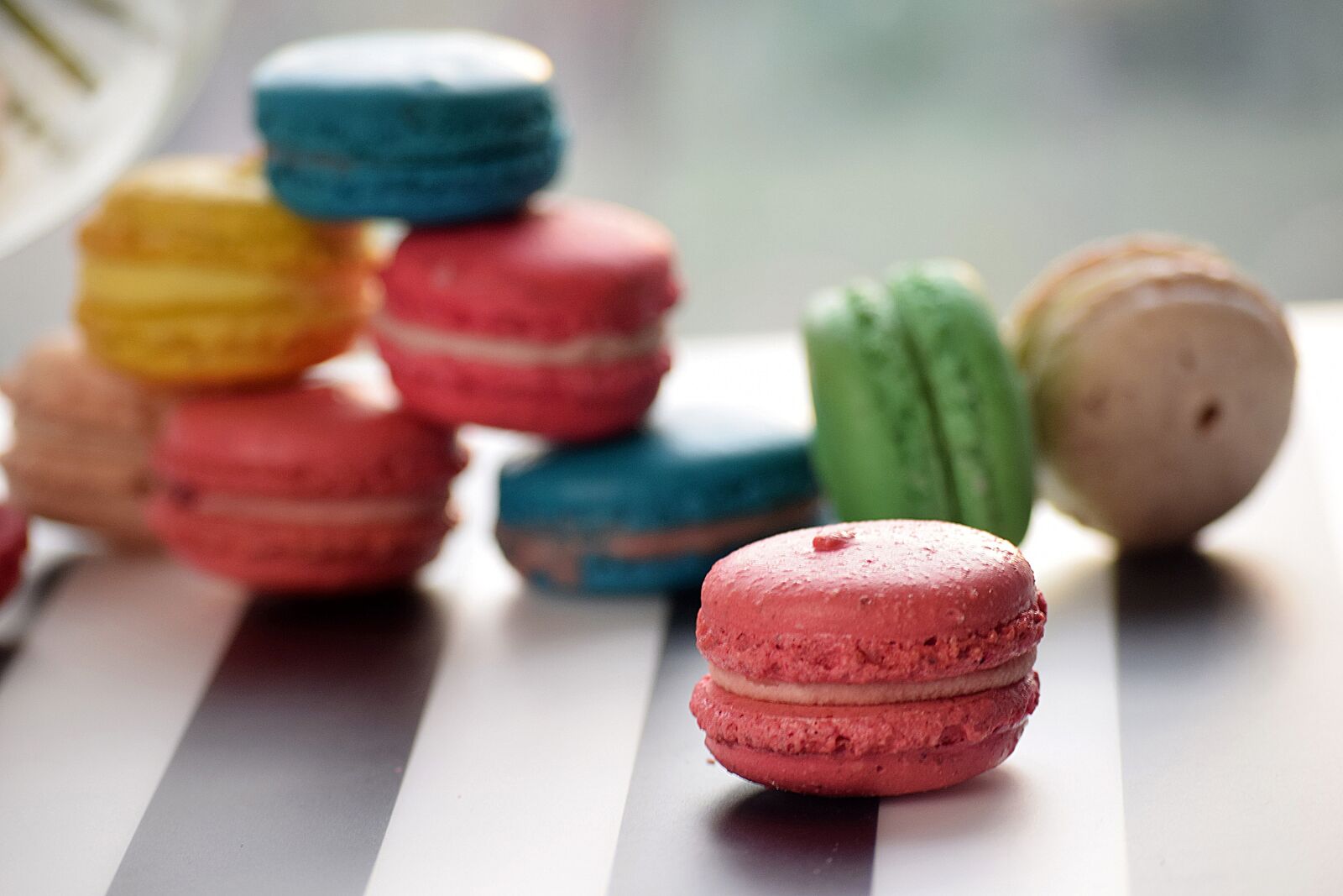 Nikon D3300 sample photo. Macarons, cookies, sweet photography