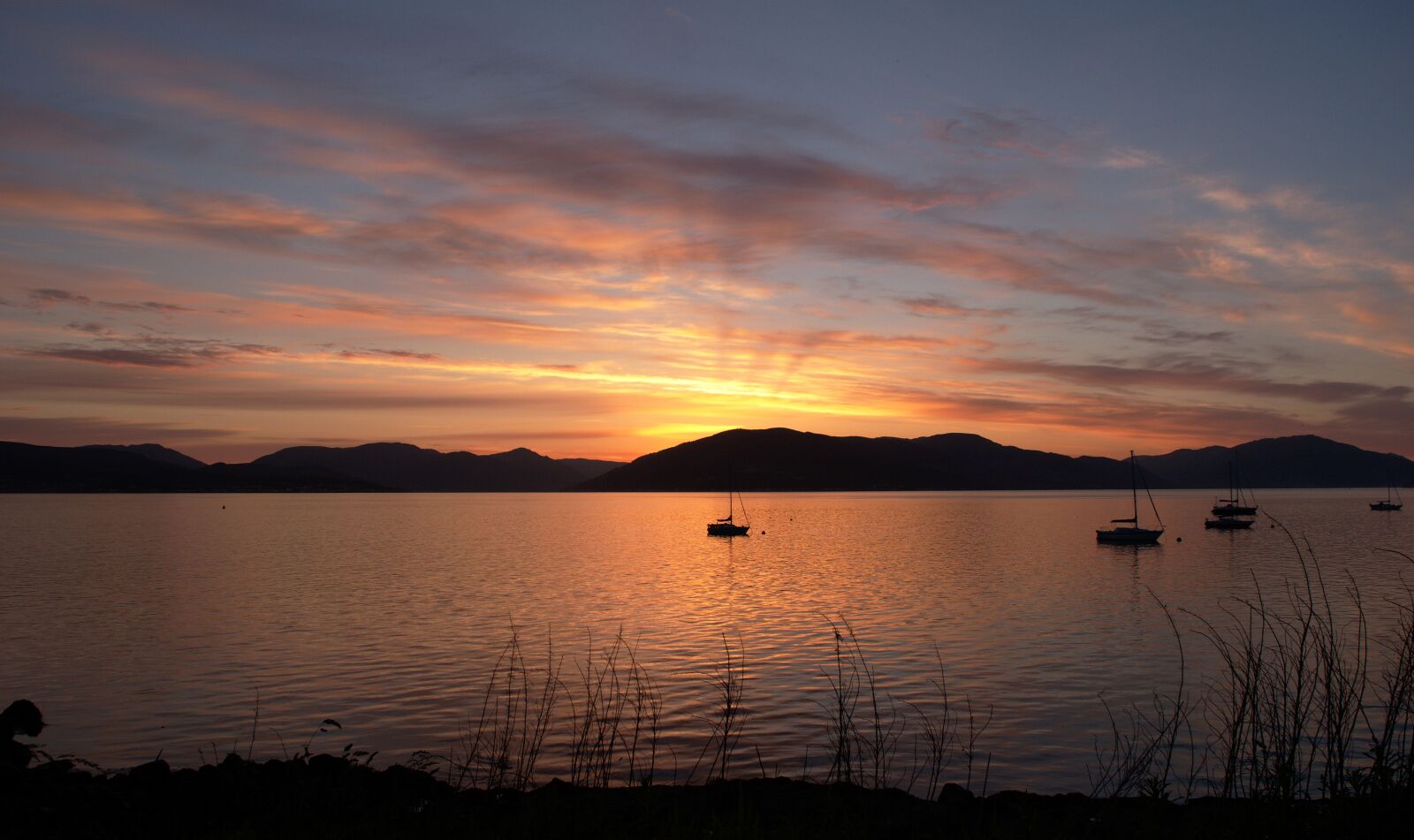 Nikon D5500 sample photo. Sunset, dusk, river photography