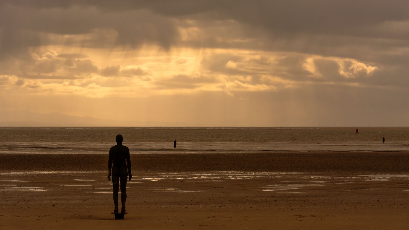Nikon D7100 sample photo. Crosby beach, steel man photography