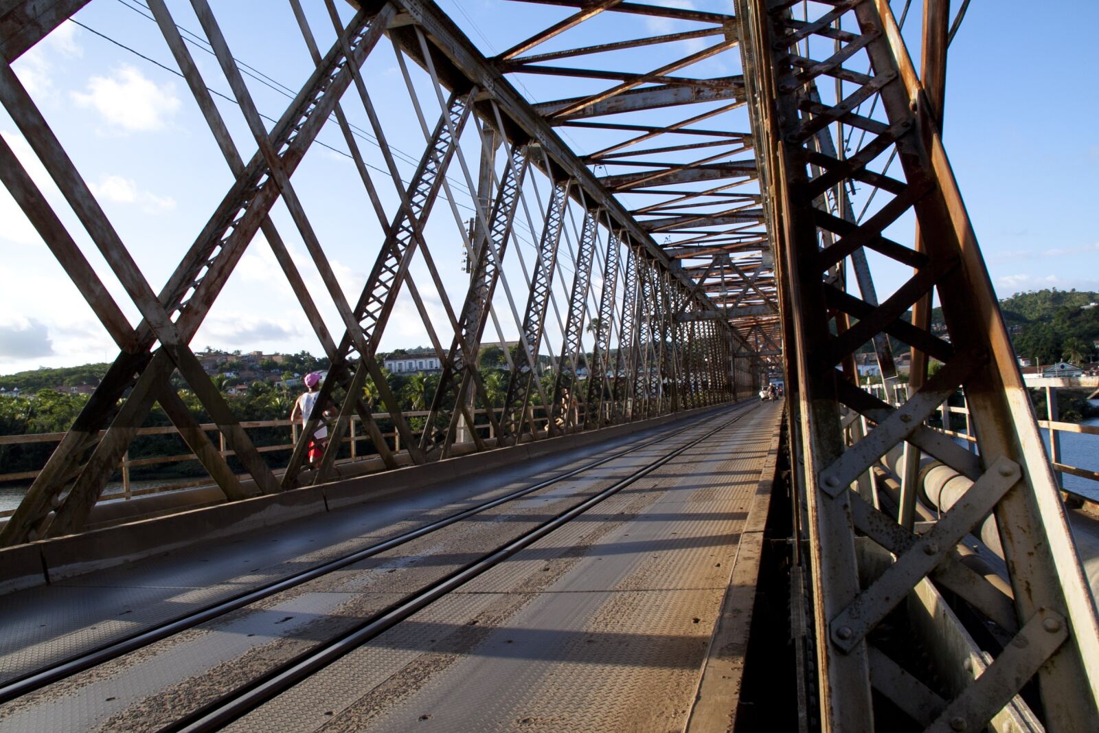 Canon EOS 50D sample photo. Steel, bridge, transport photography