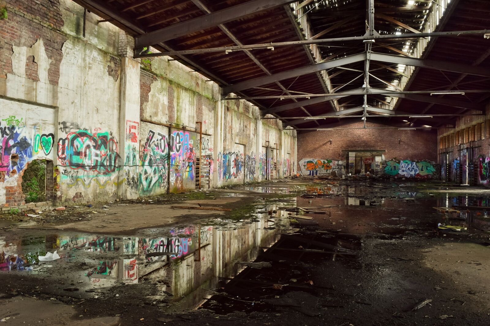Nikon D3300 sample photo. Lost places, hall, abandoned photography