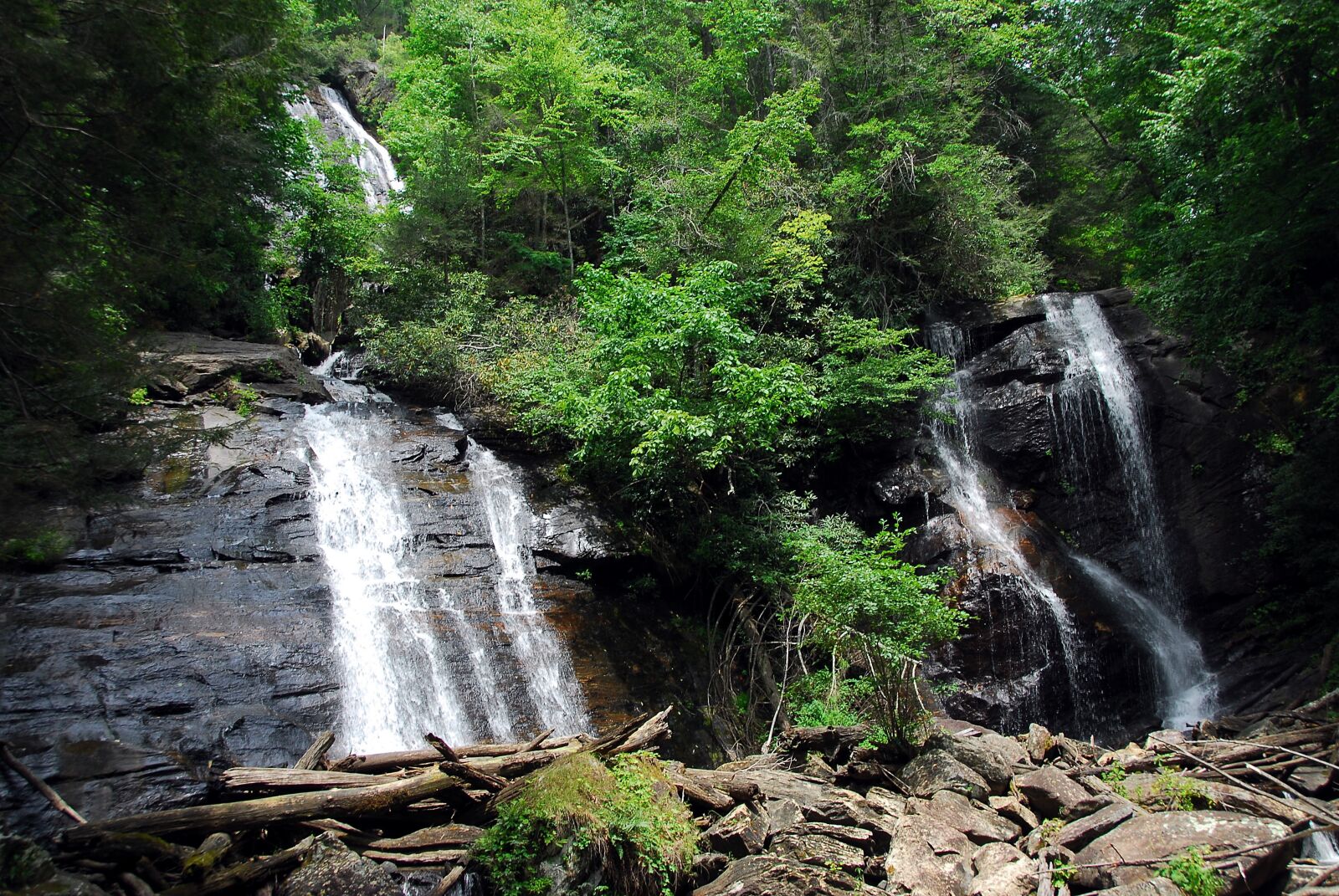 Nikon D200 sample photo. Waterfall, anna ruby falls photography