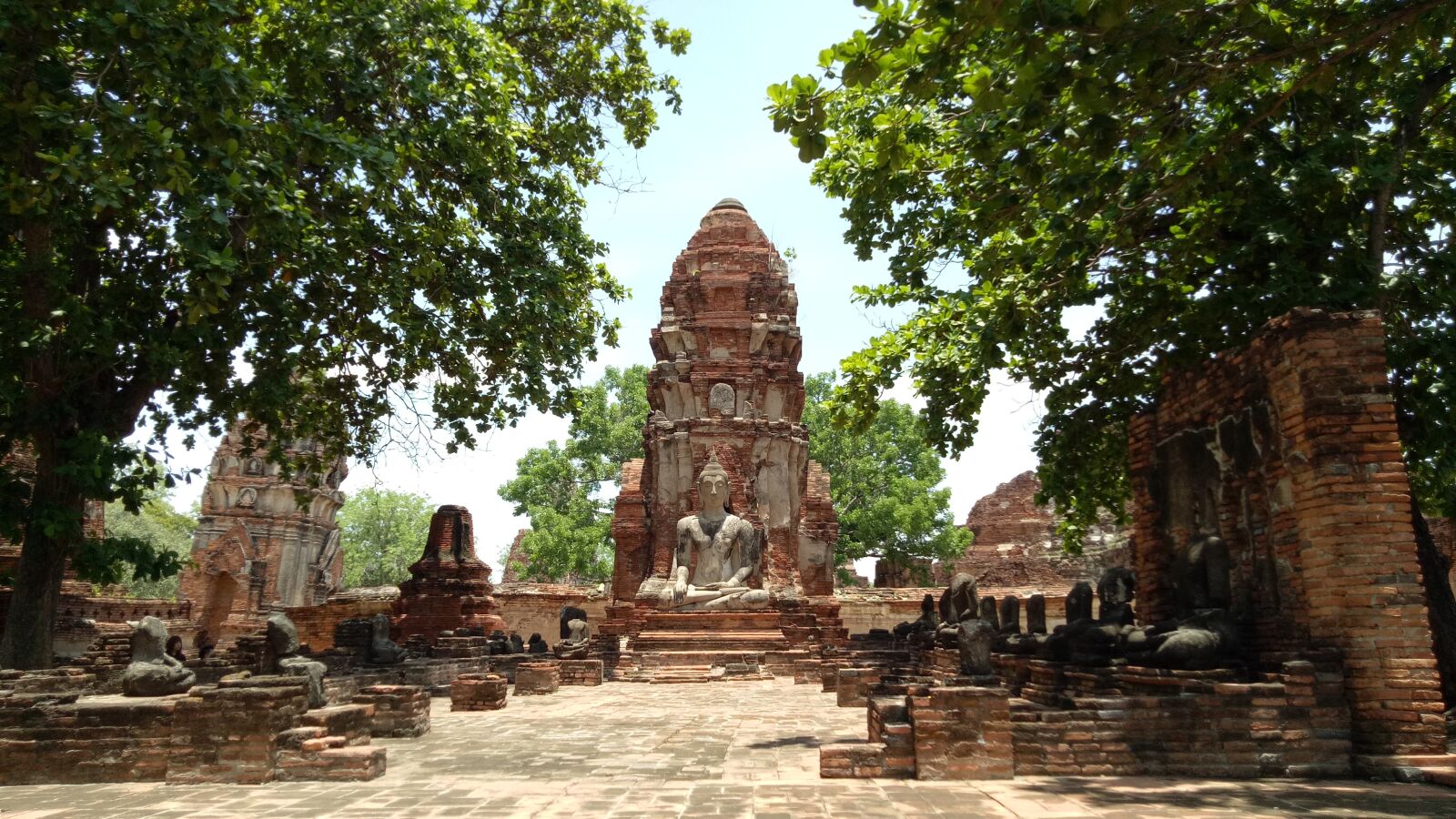 OPPO A1601 sample photo. Wat mahathat, ayutthaya, พระ photography