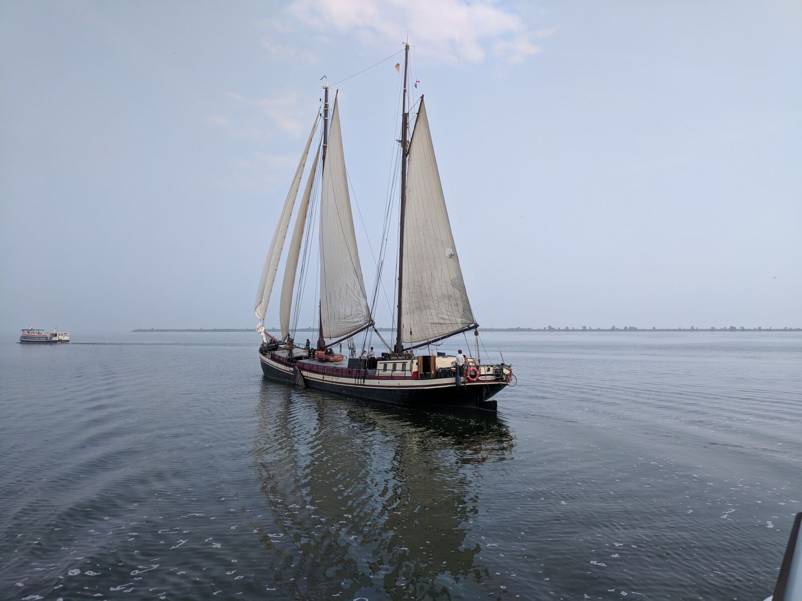 Google Pixel sample photo. Sailing, boat, lake photography