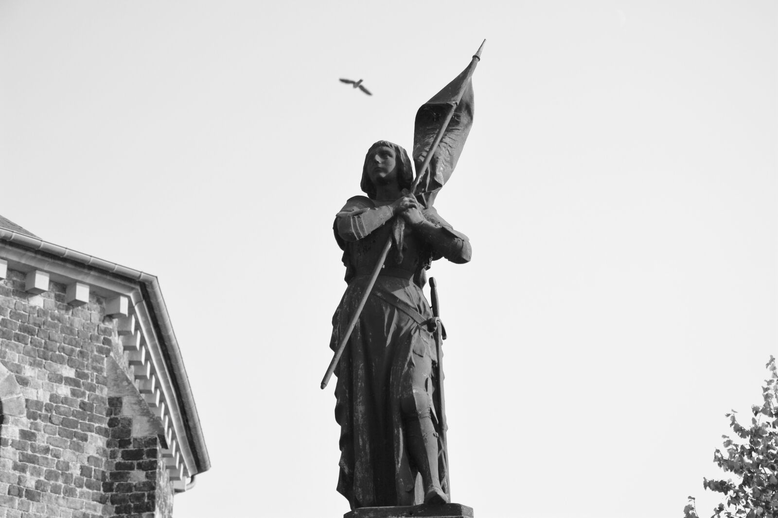 Nikon D5200 sample photo. Statue, joan of arc photography