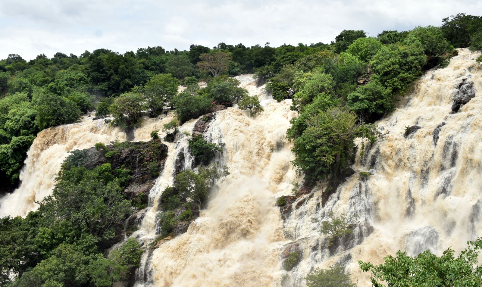 Nikon D5500 sample photo. Bharachukki, waterfall, waterfalls photography