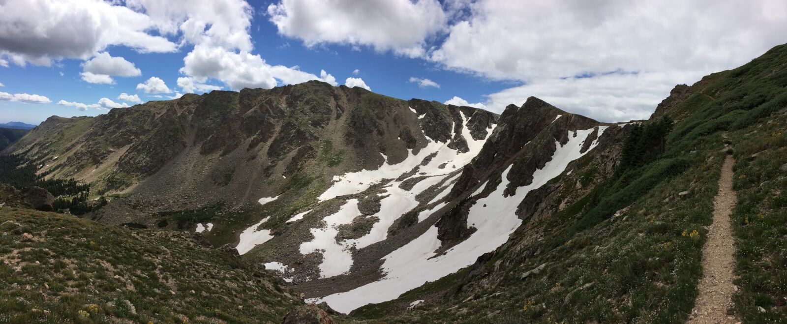 iPhone 5s back camera 4.15mm f/2.2 sample photo. Alpine, hiking, colorado photography