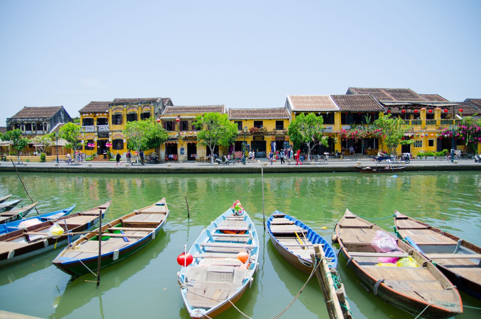 Nikon D7000 sample photo. Boats, hoi an, viet photography