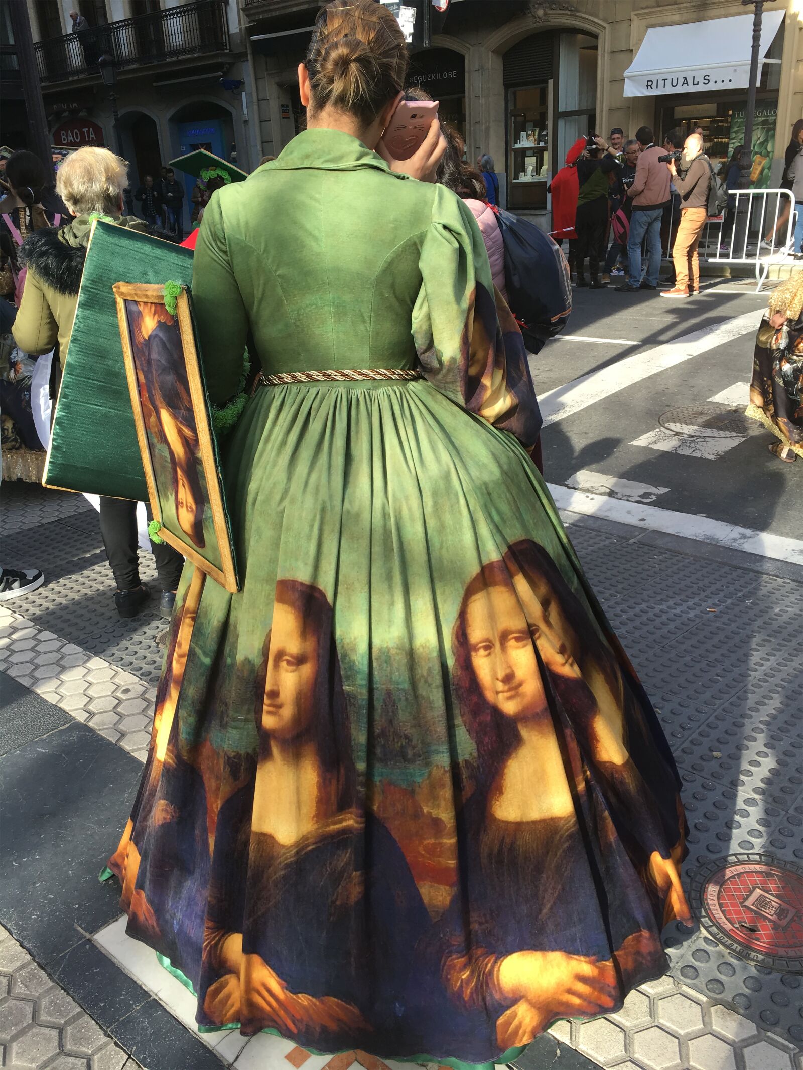 Apple iPhone 6s sample photo. St sebastian spain, carnival photography