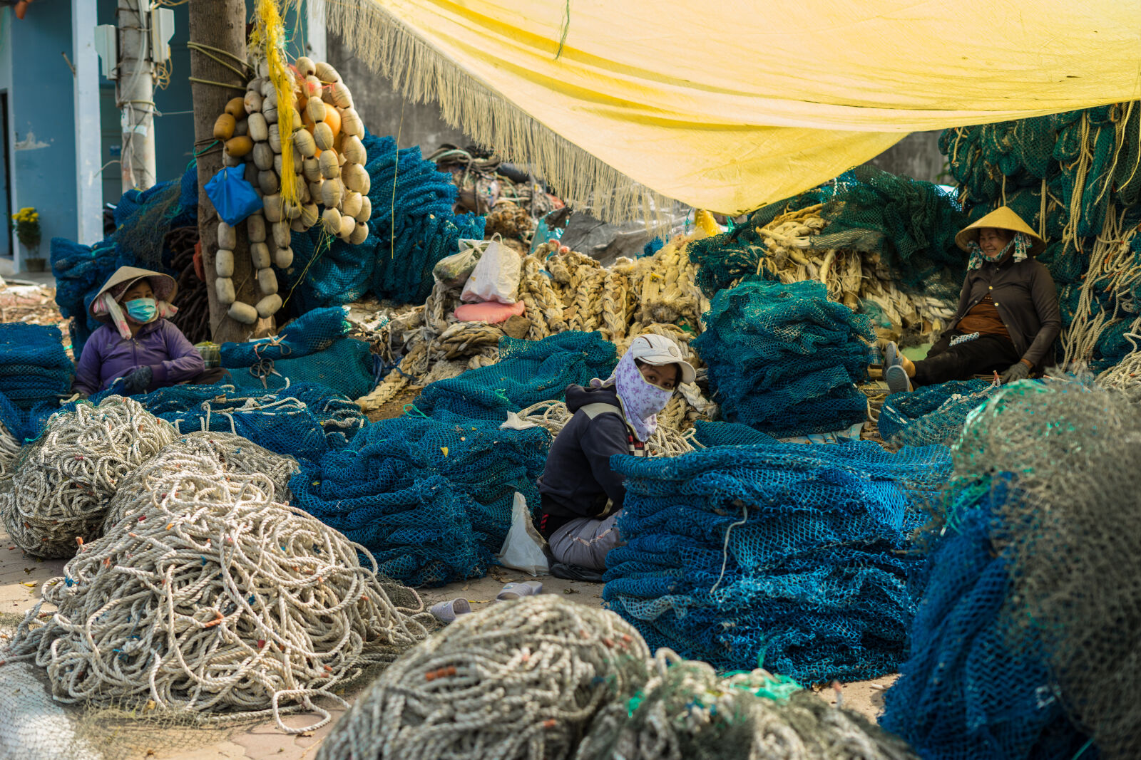 Sony a7 II + Sony FE 50mm F1.8 sample photo. Asia, beautiful, fisherman, life photography