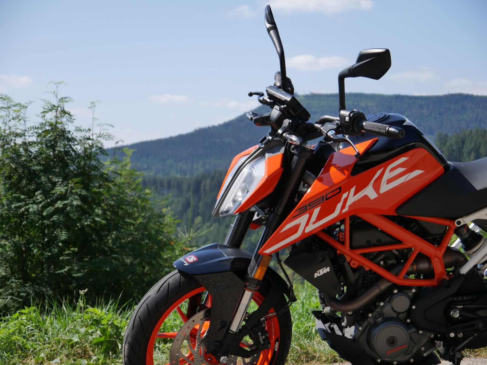 Panasonic Lumix DMC-G7 sample photo. Motorcycle, ktm, duke photography
