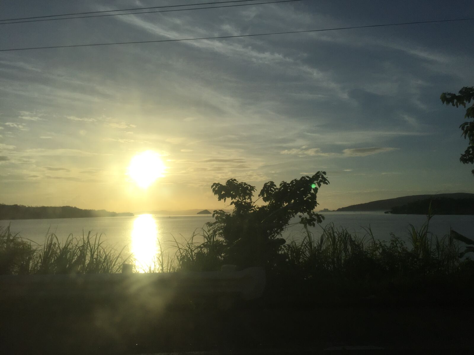 Apple iPhone 6 sample photo. Beach, silhouette, sunrise, travel photography