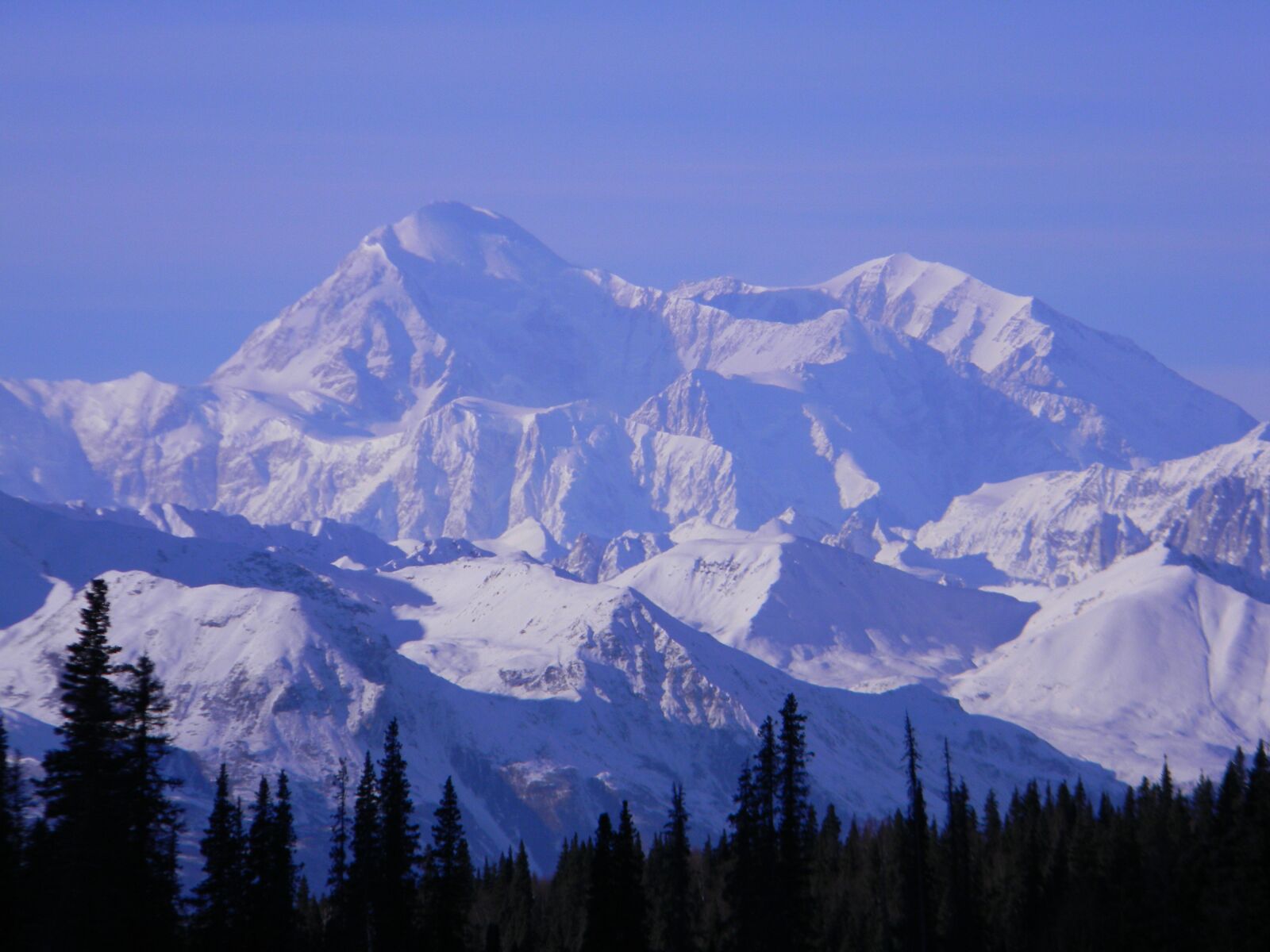 Nikon COOLPIX L105 sample photo. Mountain, denali, alaska photography