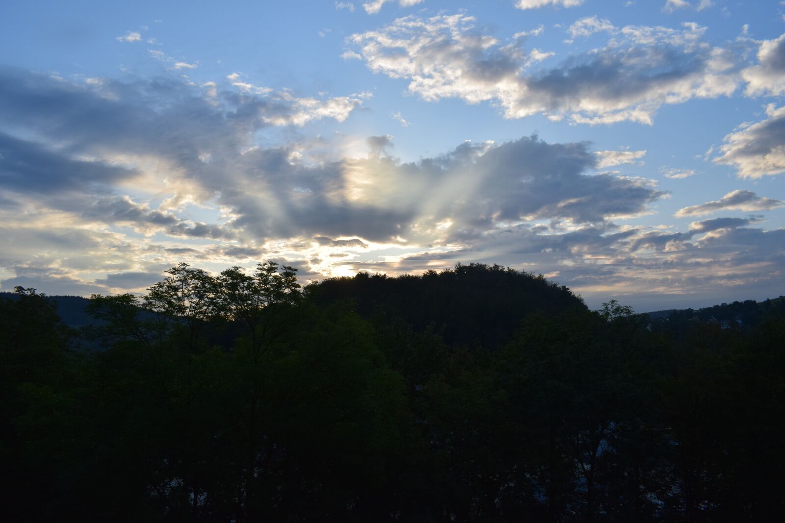 Nikon D5300 sample photo. Sky, clouds, sun photography