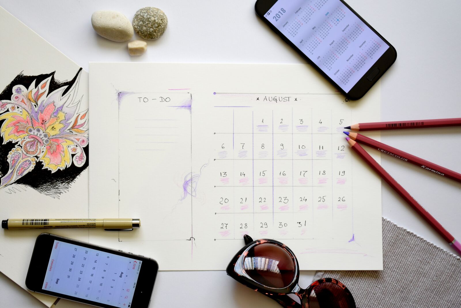 Nikon D3400 sample photo. Planner, plan, planning photography