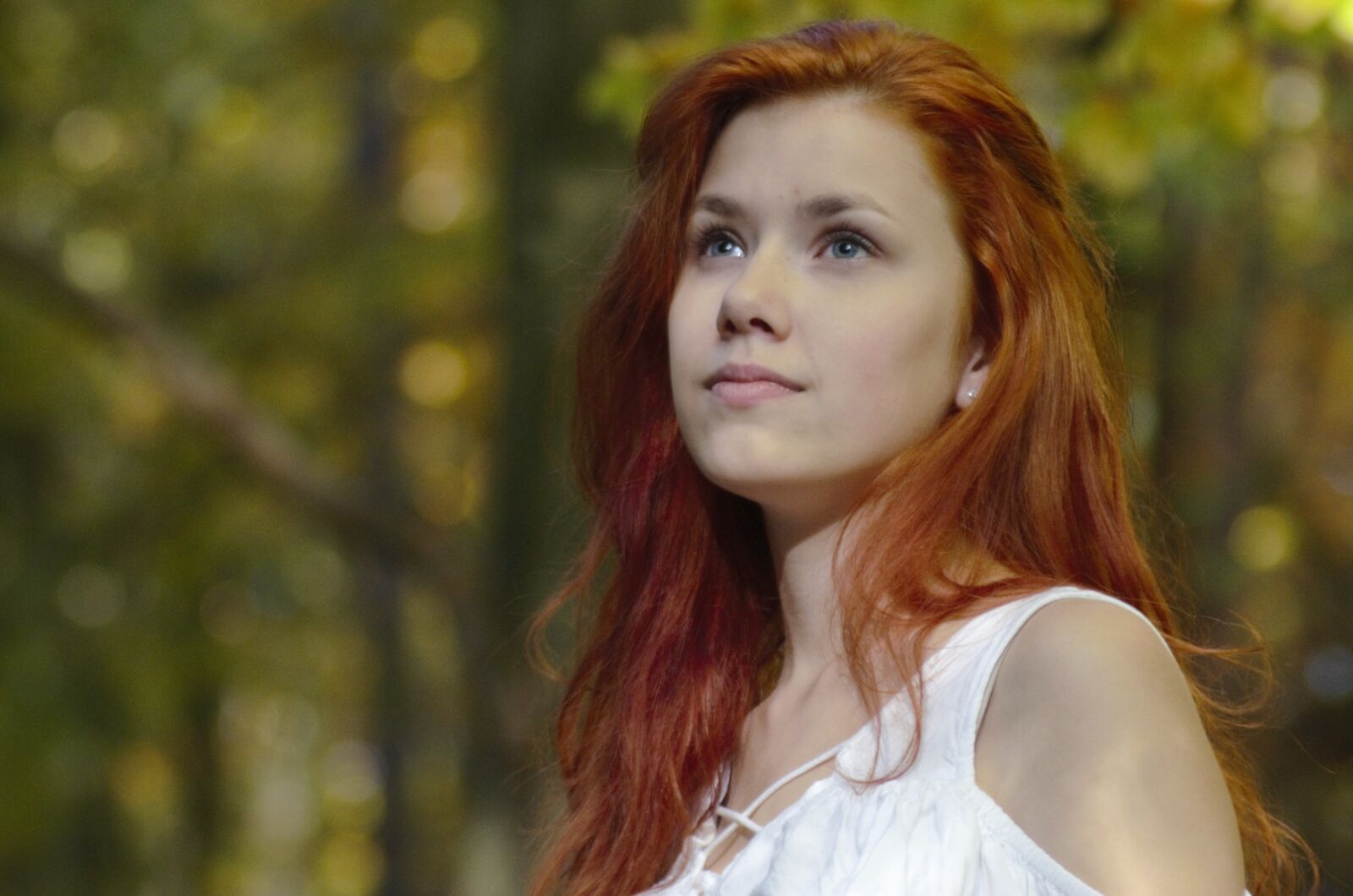 Nikon D7000 sample photo. Girl, autumn, outdoors photography