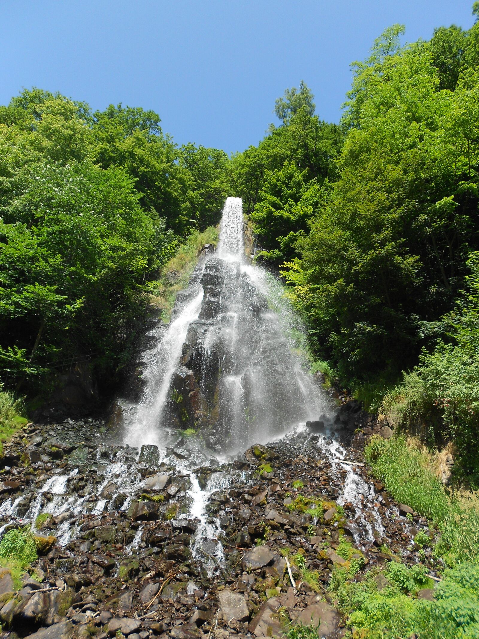 Nikon COOLPIX S2600 sample photo. Waterfall, summer, holiday photography