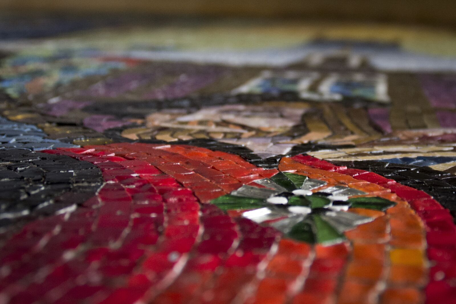 Canon EOS 60D sample photo. Mosaic, wall, pattern photography