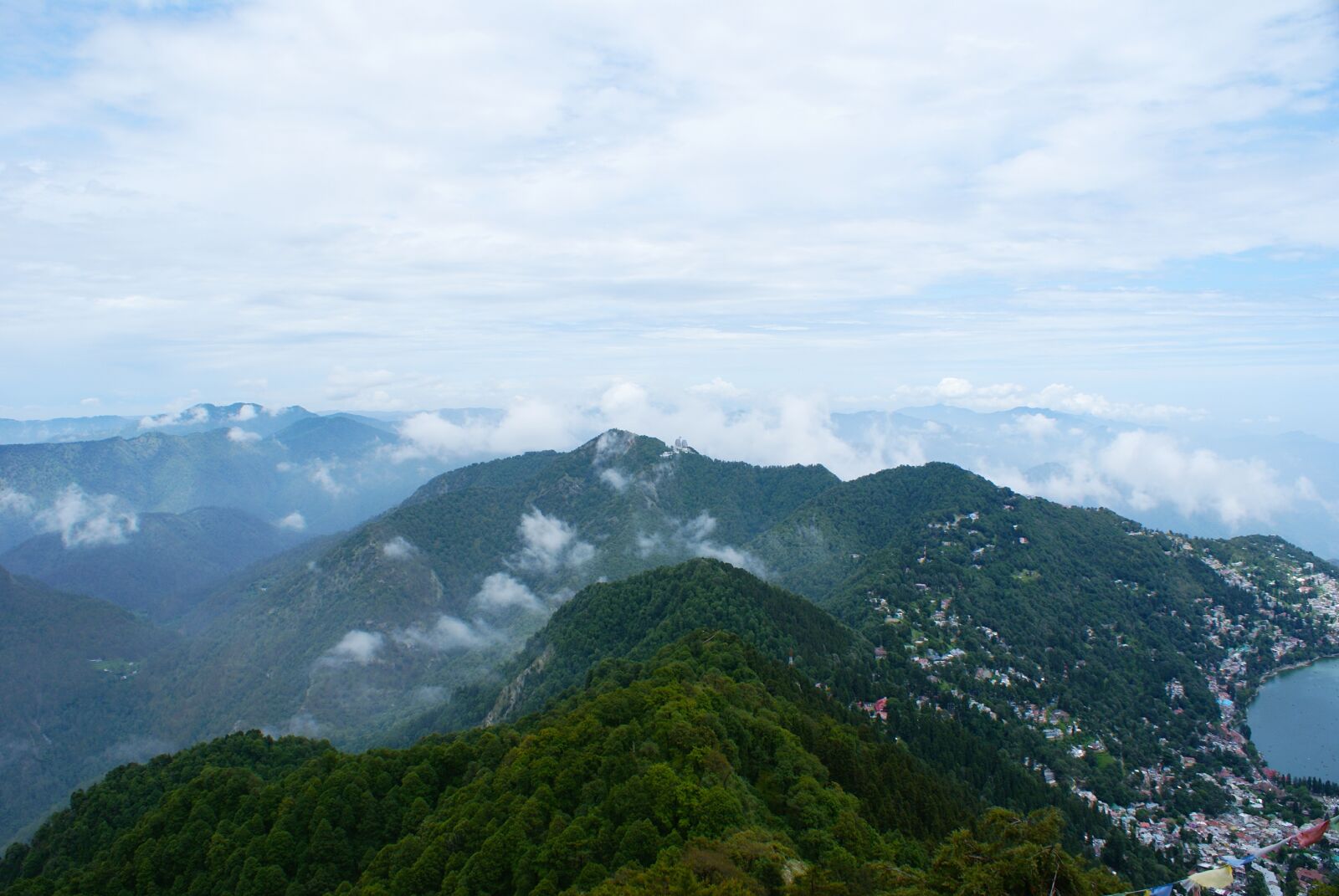 Sony Alpha DSLR-A100 sample photo. Nature, lake, mountains photography