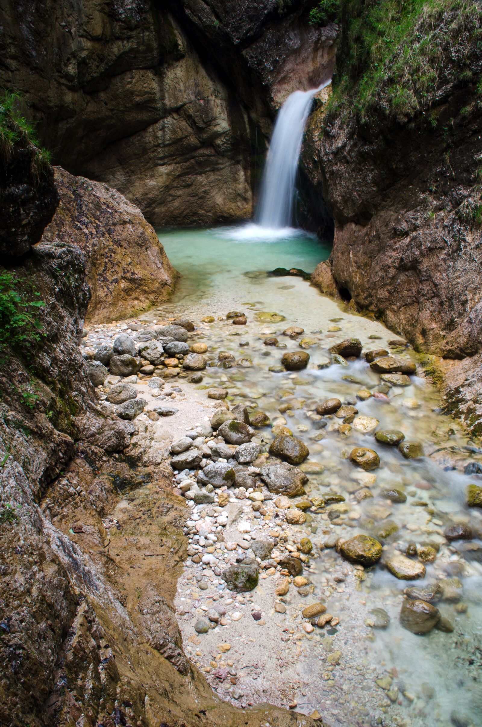 Nikon D5100 sample photo. Clammy, water, gorge photography