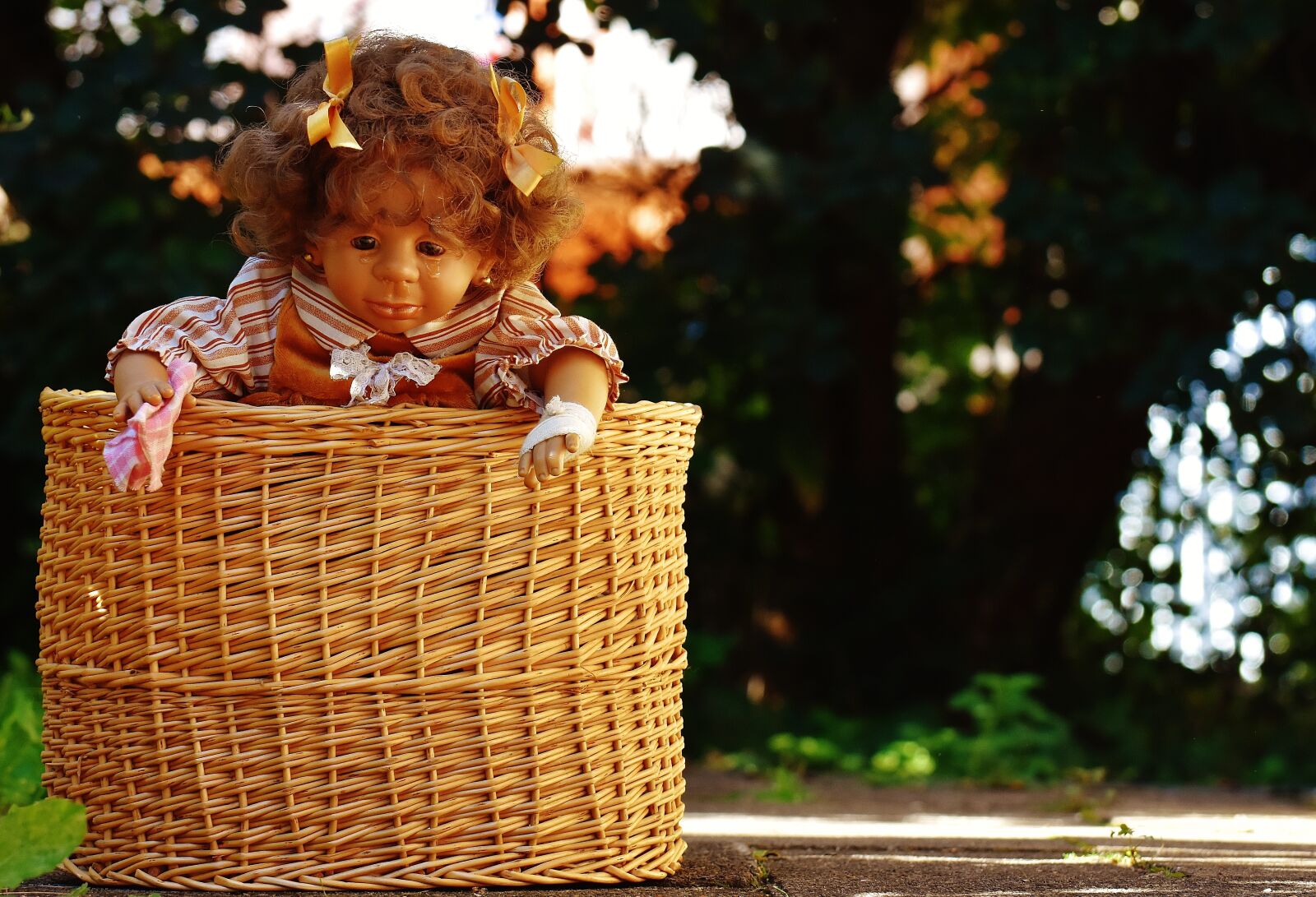 Nikon D7200 sample photo. Doll, girl, cry photography