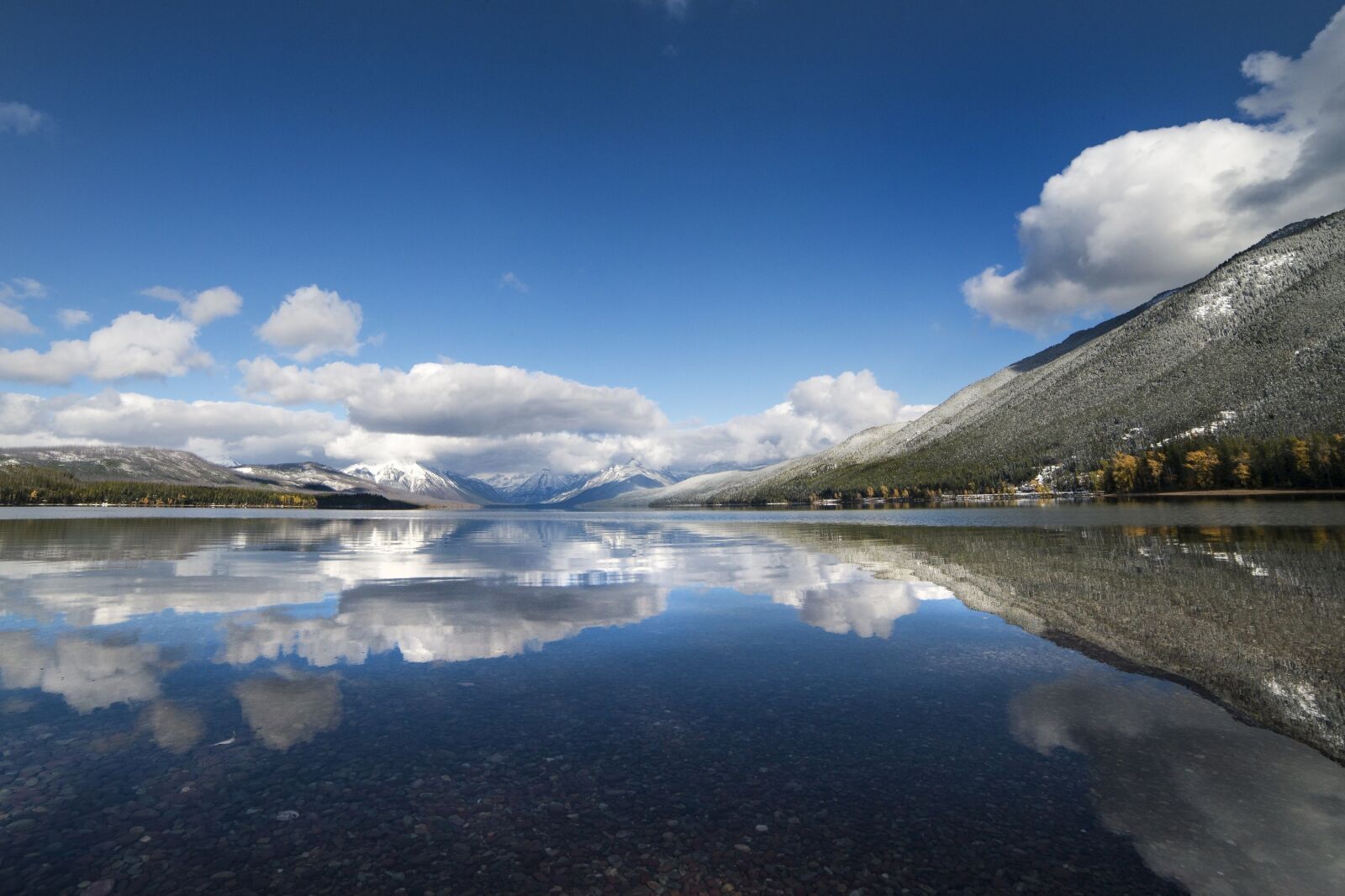 Nikon D800E sample photo. Lake mcdonald, landscape, clouds photography