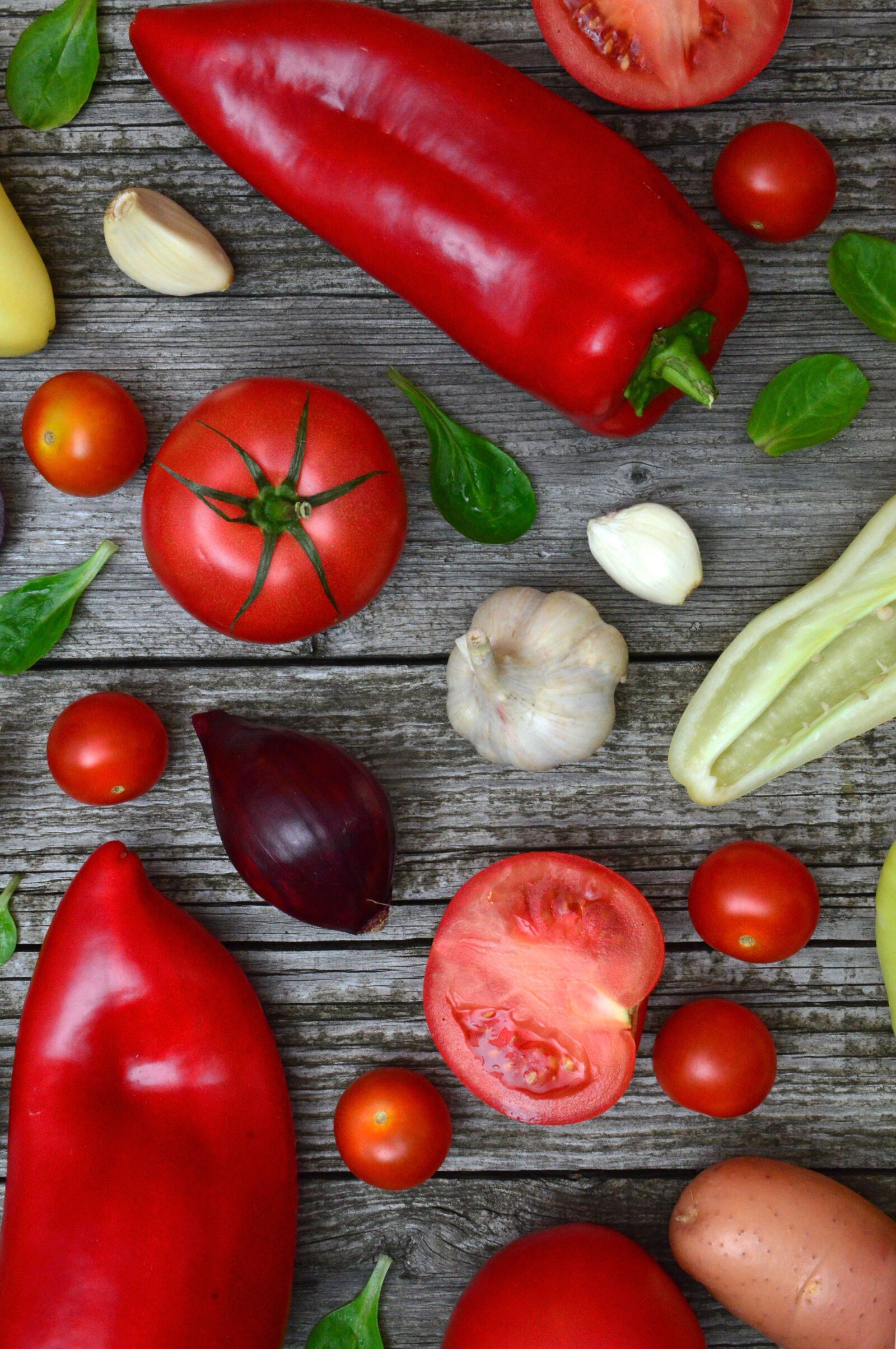 Nikon D3200 sample photo. Vegetables, tomatoes, pepper photography