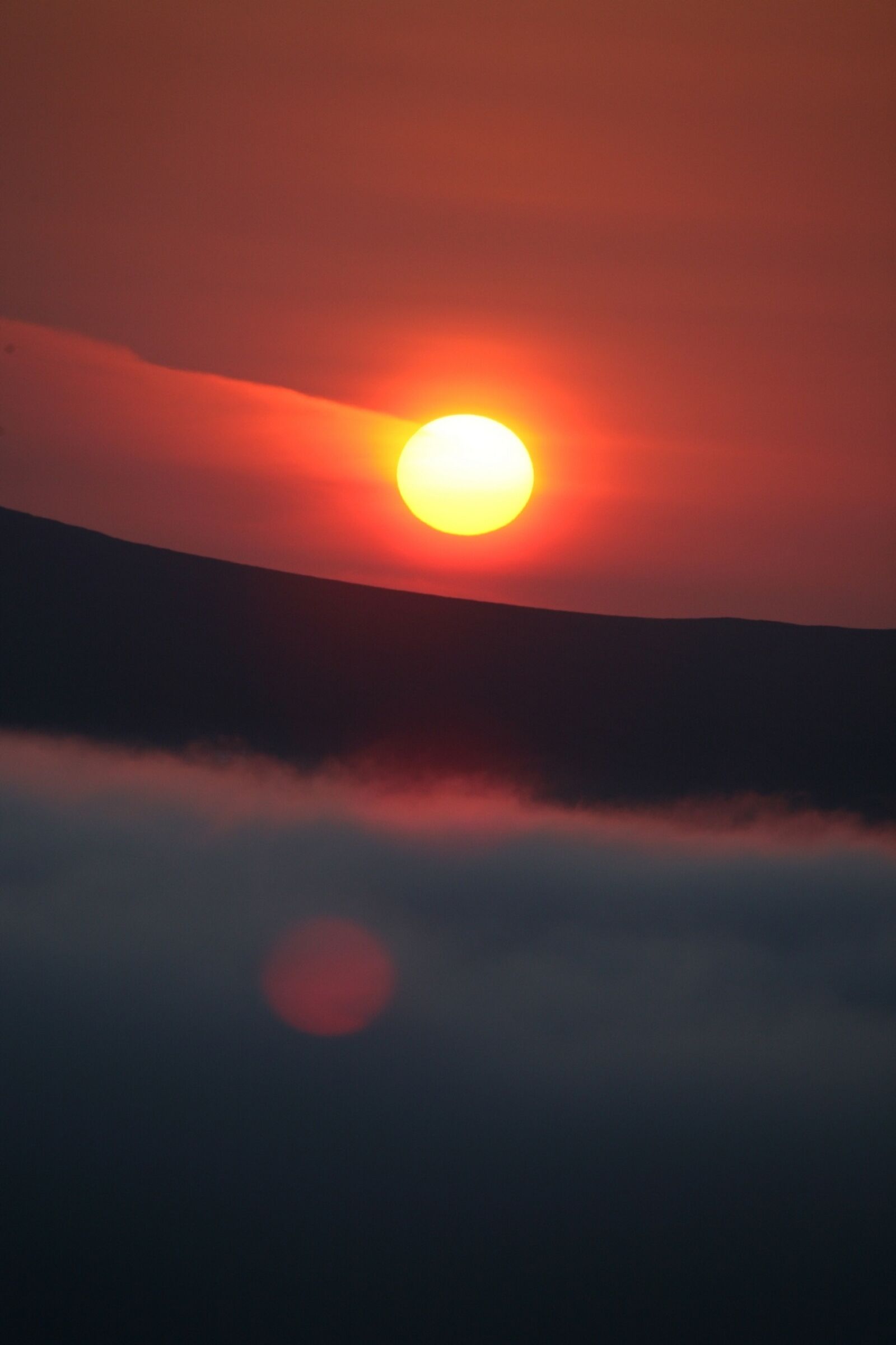 Canon EOS 5D sample photo. Volcano, sunset, evening photography