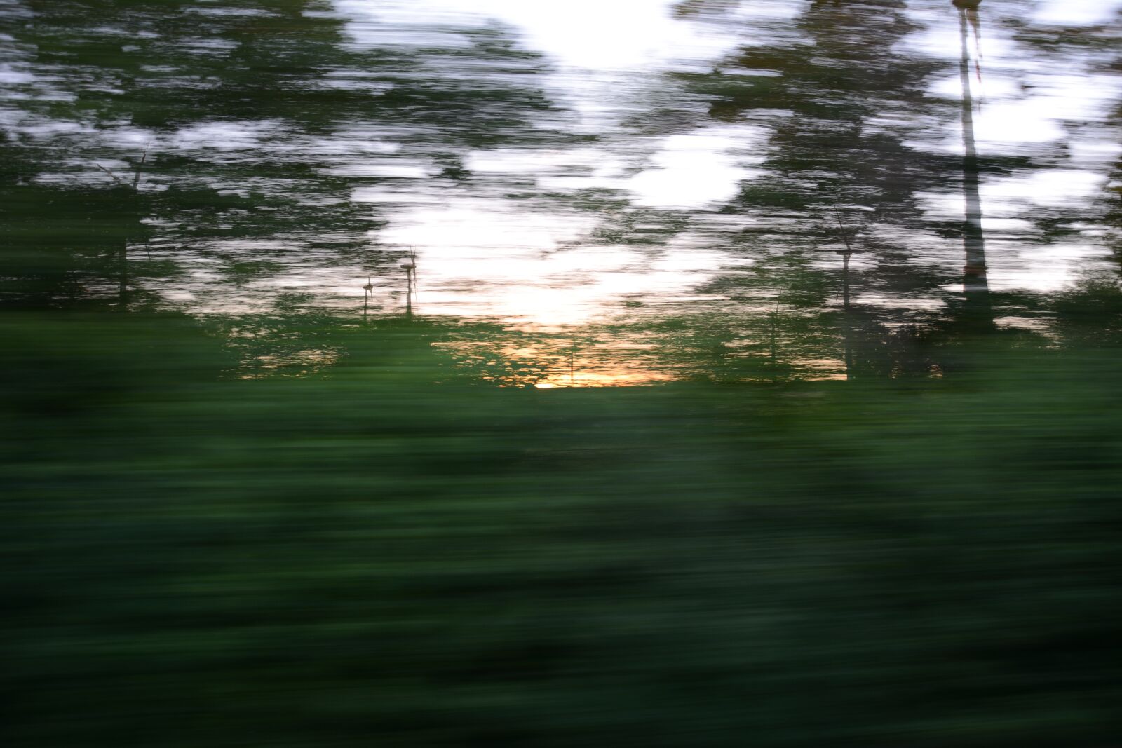 Nikon D7100 sample photo. Train, nature, light photography